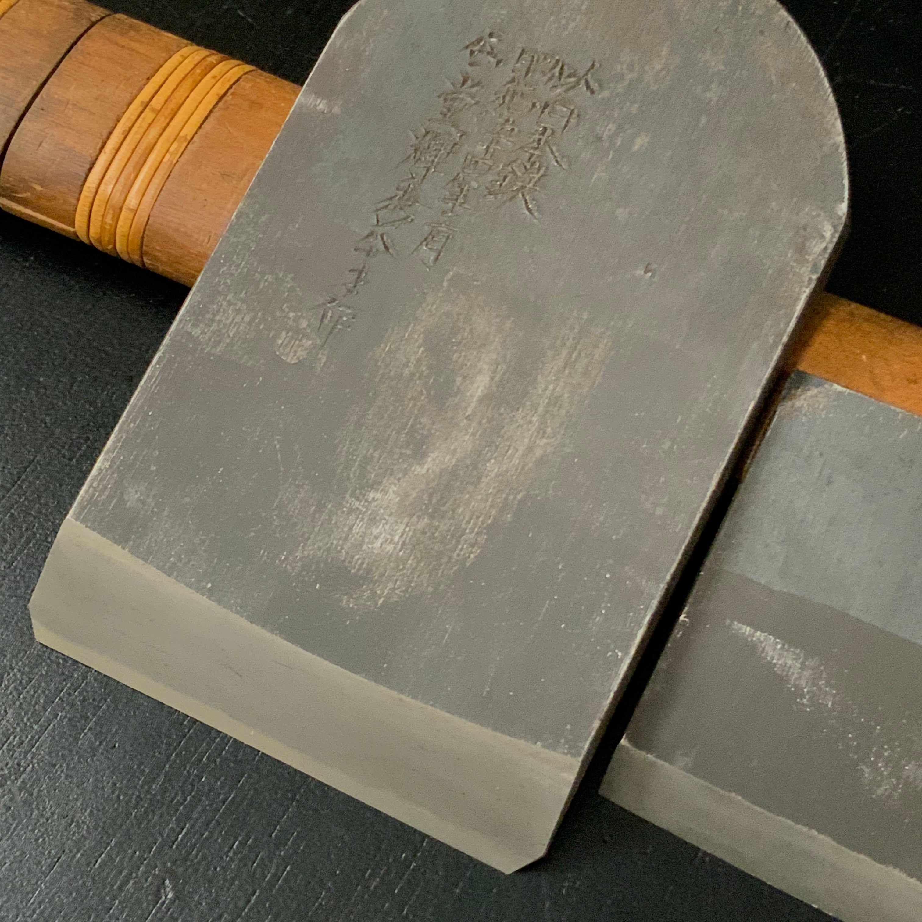 Old stock Smoothing Plane (Kanna) by Ishido Master 掘出し物 石堂輝秀作 仕上げ鉋 70mm(Made in 1979・昭和54年3月製作)