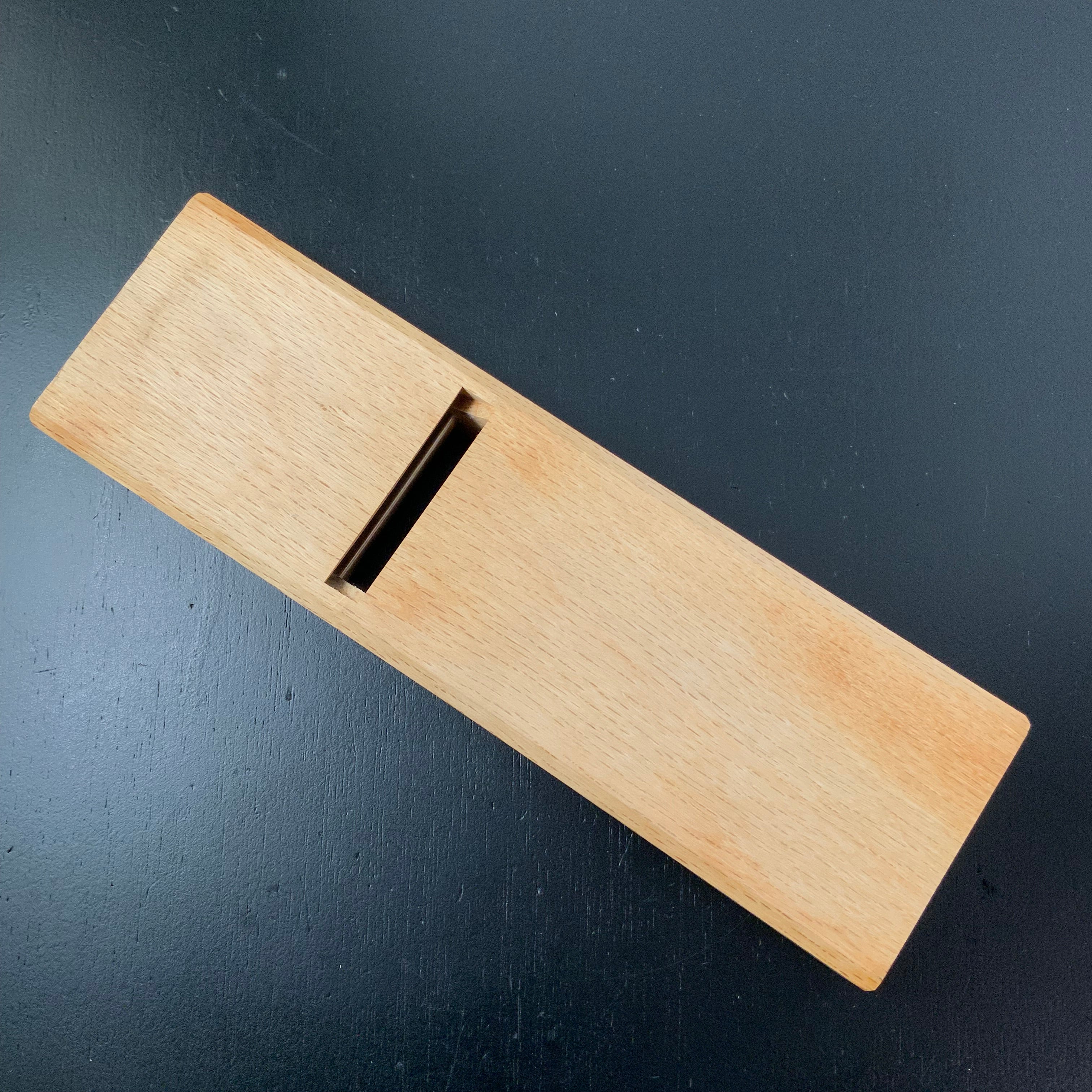 Old stock Tenshin Smoothing Two-Sided Alternating Blade Plane (Kanna) 掘出し物 天心 二面替刃式 仕上げ鉋 70mm