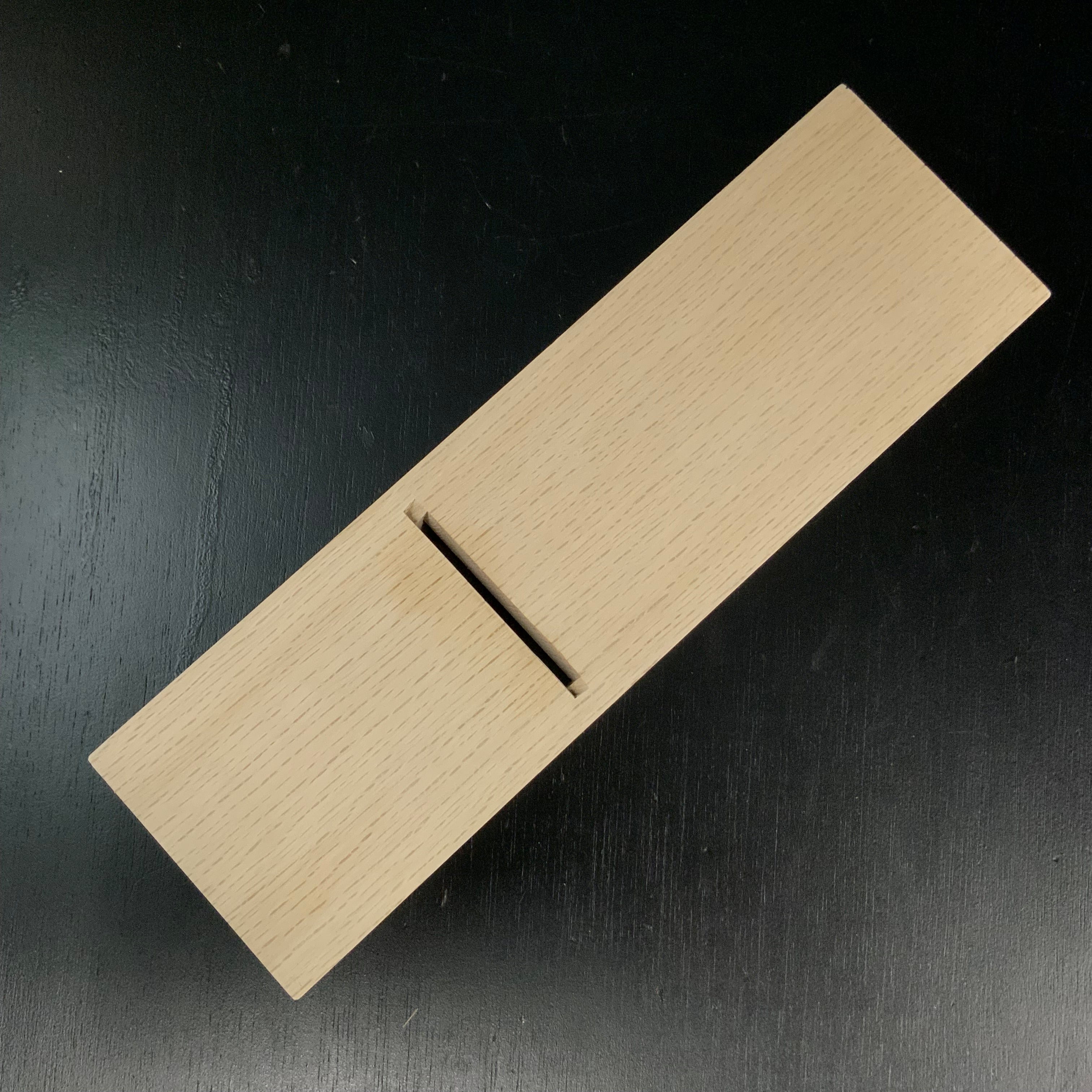 Old stock Chiyonobu Smoothing Plane (Kanna) by unknown 掘出し物 千代信 作者不明 仕上げ鉋 70mm