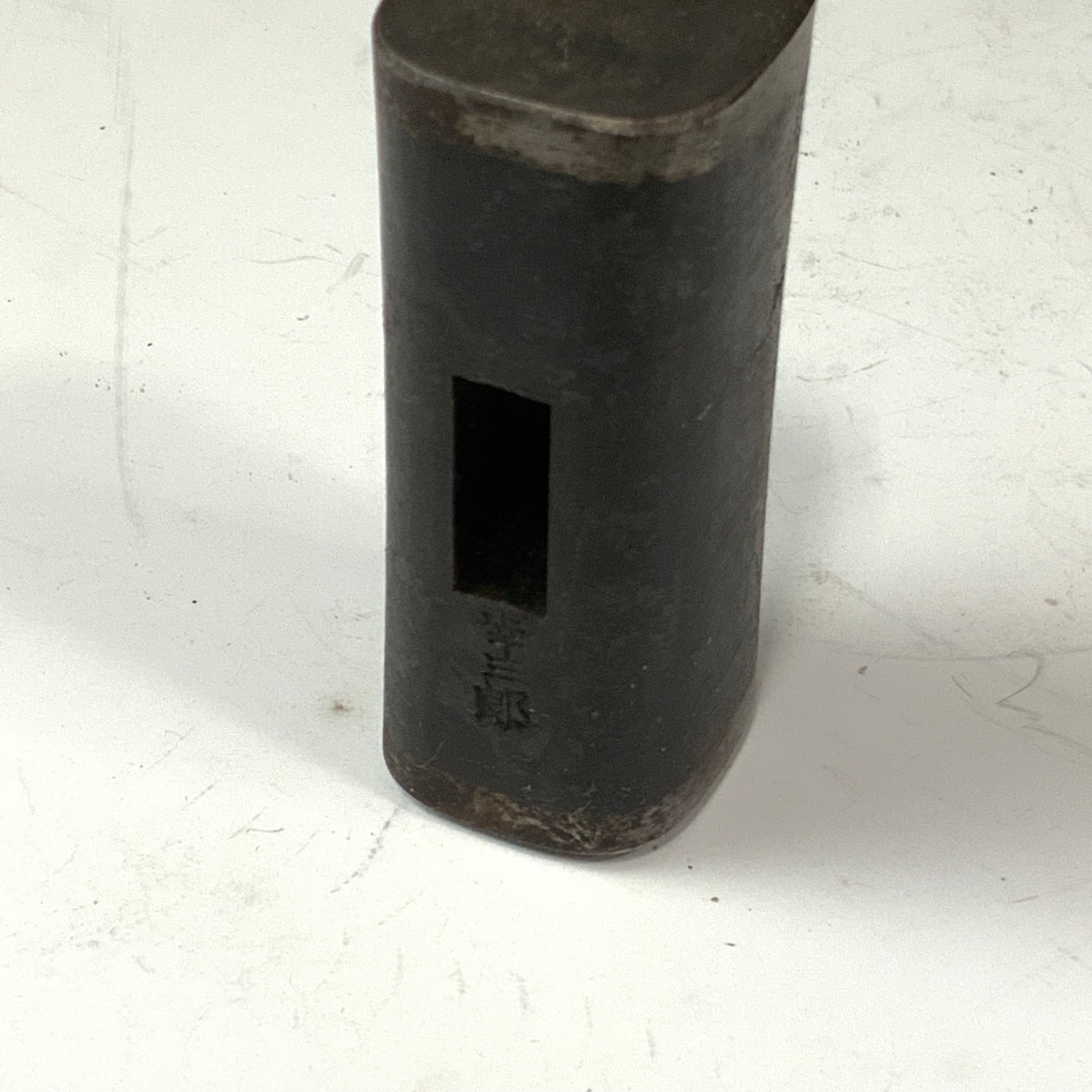 Old stock Kouzaburou Square Daruma Hammers Hand-filed Blacksmith Finish 掘出し物 長谷川幸三郎氏 四角ダルマ玄翁 黒仕上 170g