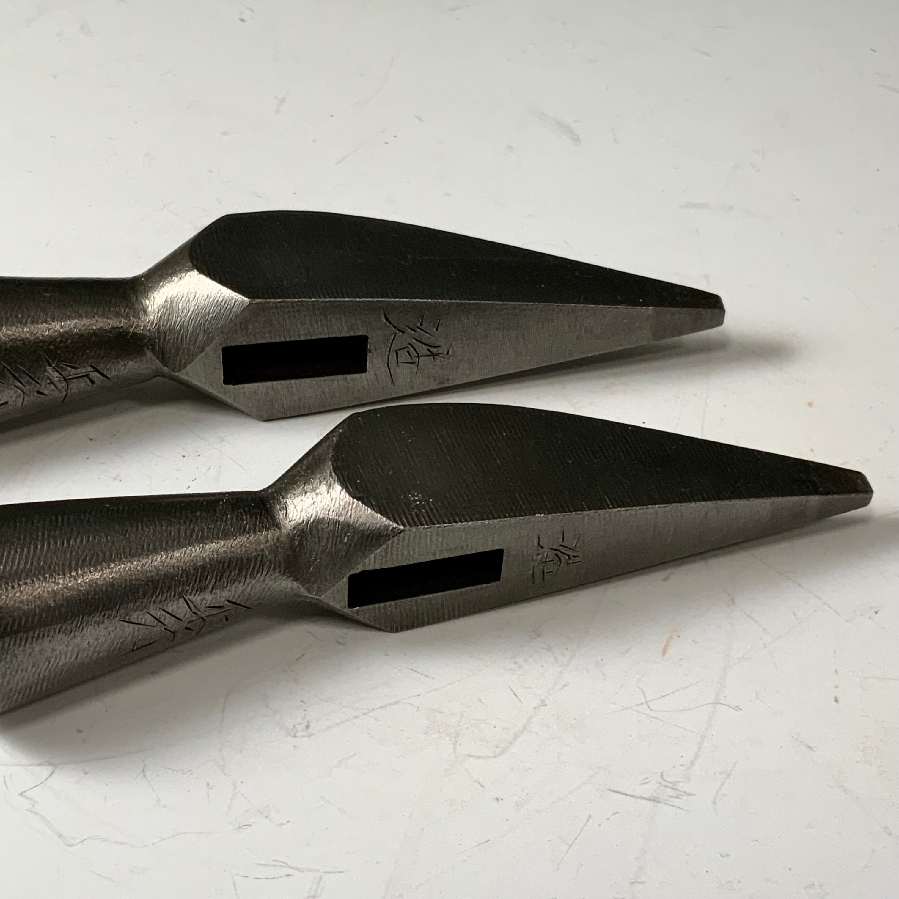 Doshinsai Masatsura Funate File finish Hammers 道心斎正行 馬場正行氏作 鋼付 舟手玄翁 ヤスリ仕上げ