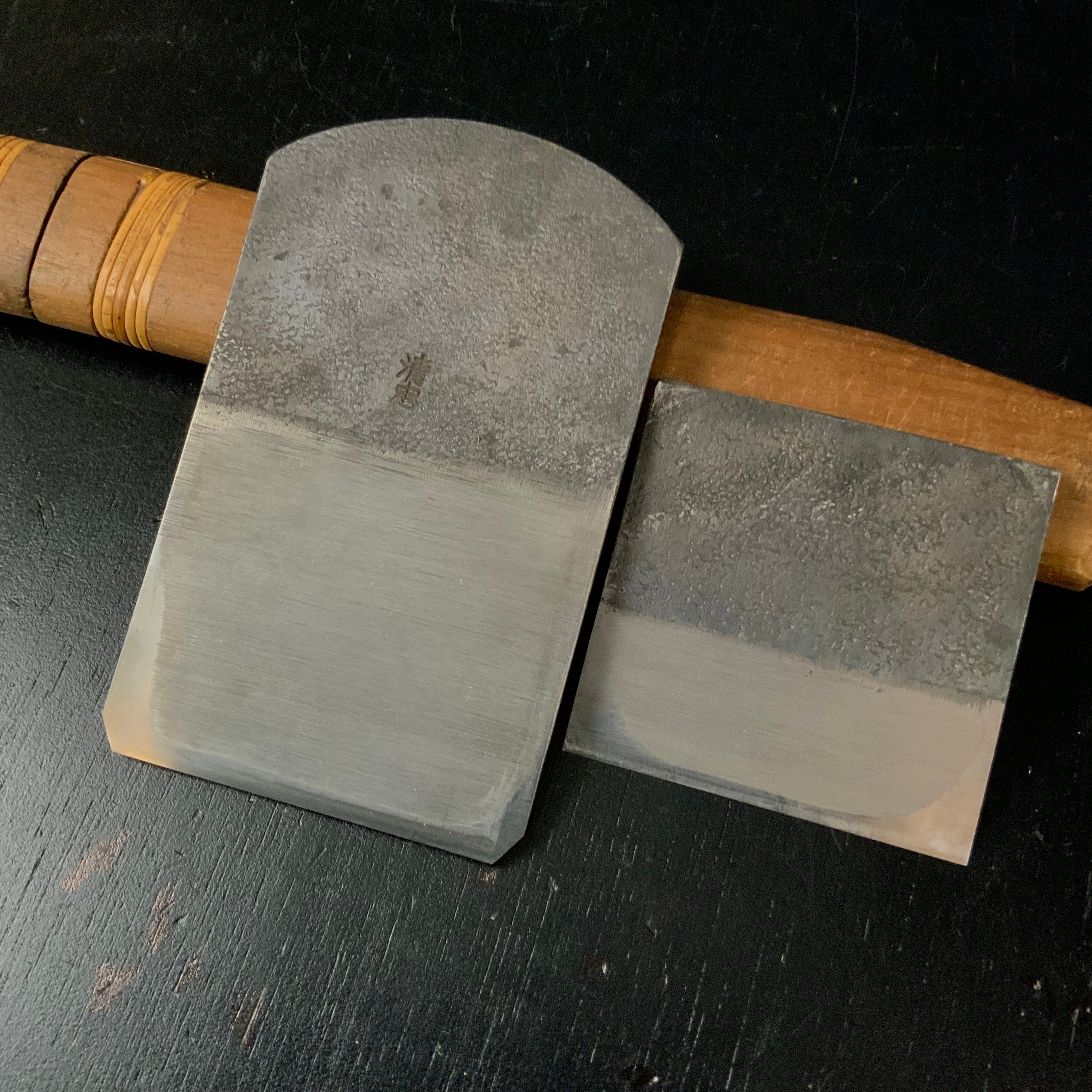 Old Stock #2 Kiyotada Smoothing Long body Plane(Kanna) by Suiheiya 掘出し物 清忠 長台鉋 70mm