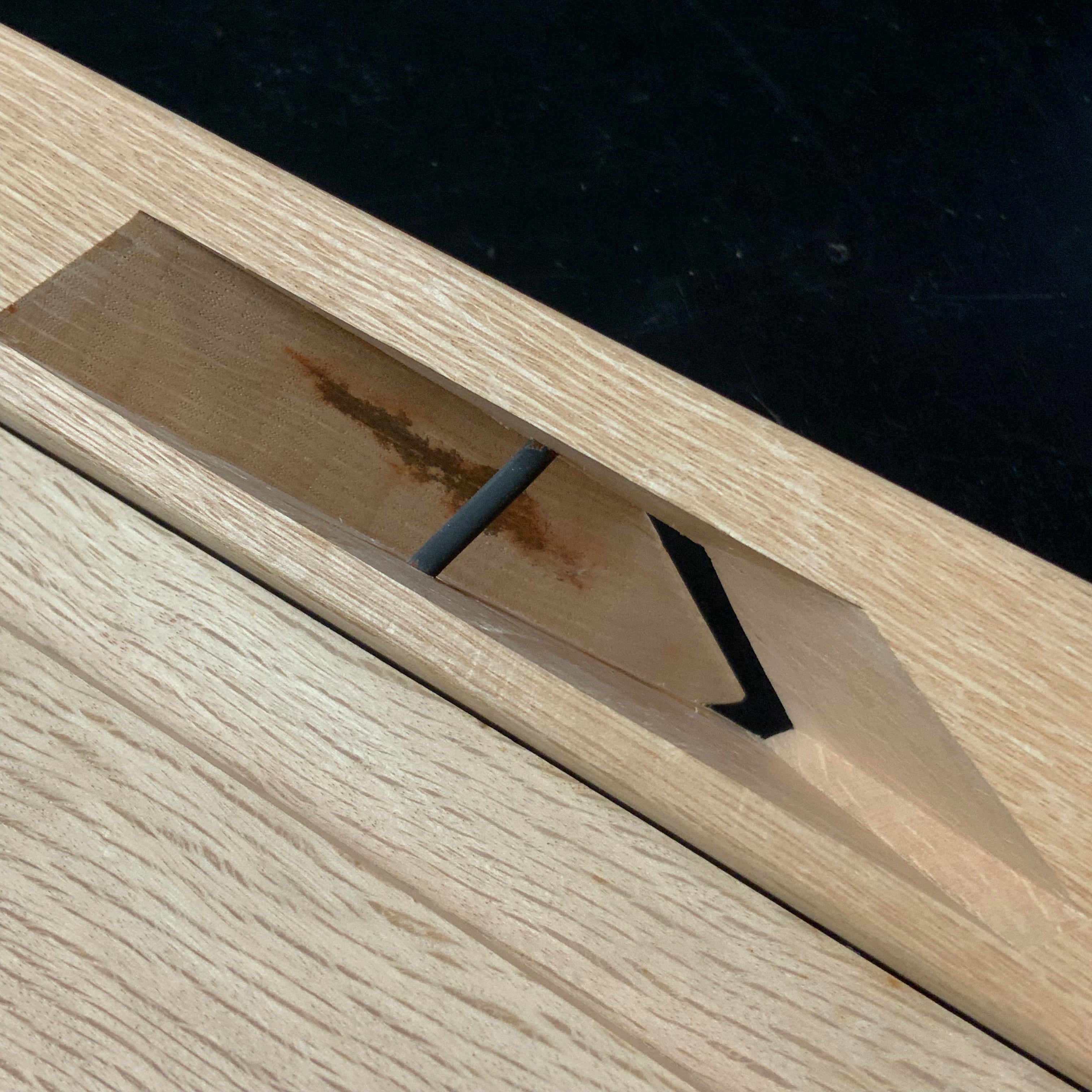 Old stock Kunikei Side Rabbet Planes Set with blue steel 掘出し物 国慶 合脇取鉋 左右 Aiwakitori kanna