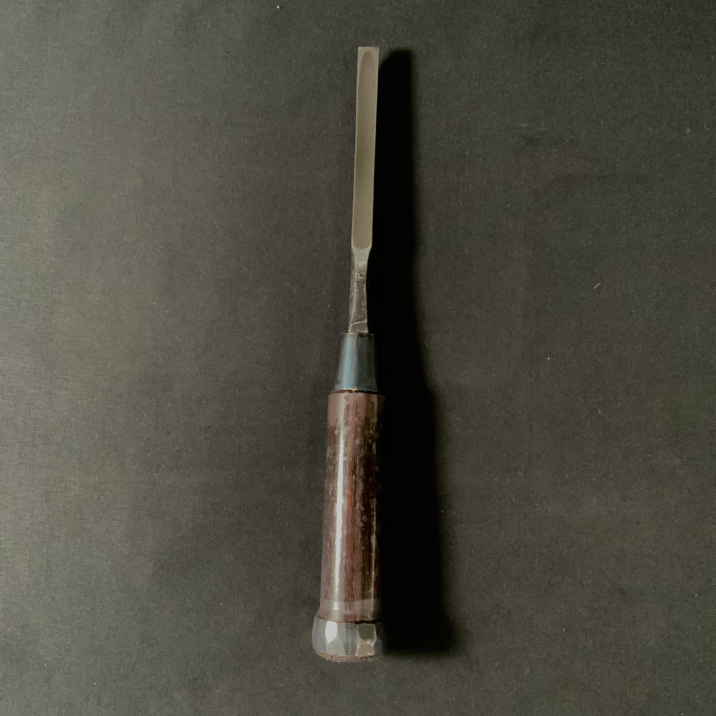 Tasai Mortise chisels with black 田斎作 木目 向待鑿 黒檀柄 9mm