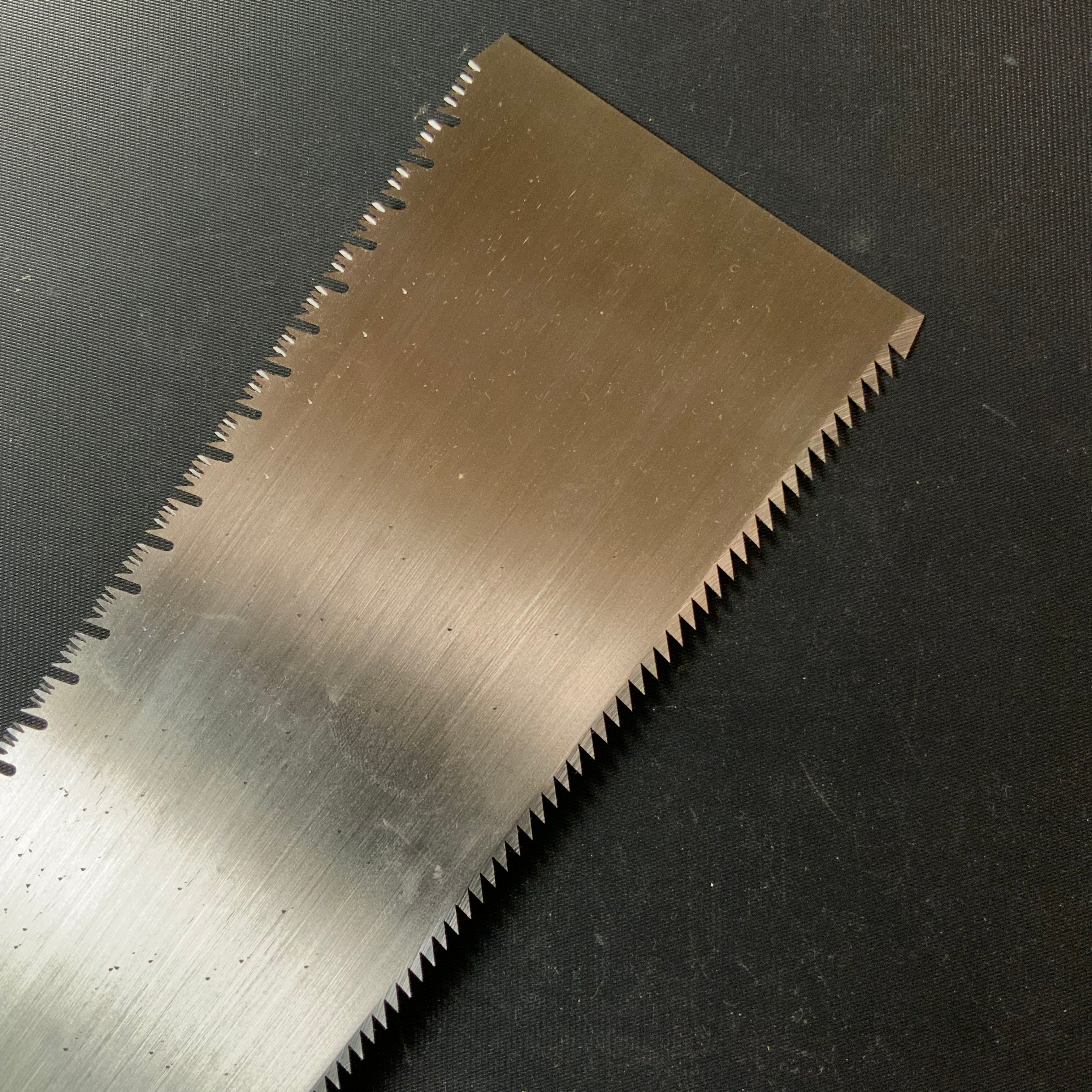 #101 Nagakatsu Double Edge Saw with Eddy Type Handles set by Kurashige 長勝鋸 渦巻き柄 両刃鋸 225mm