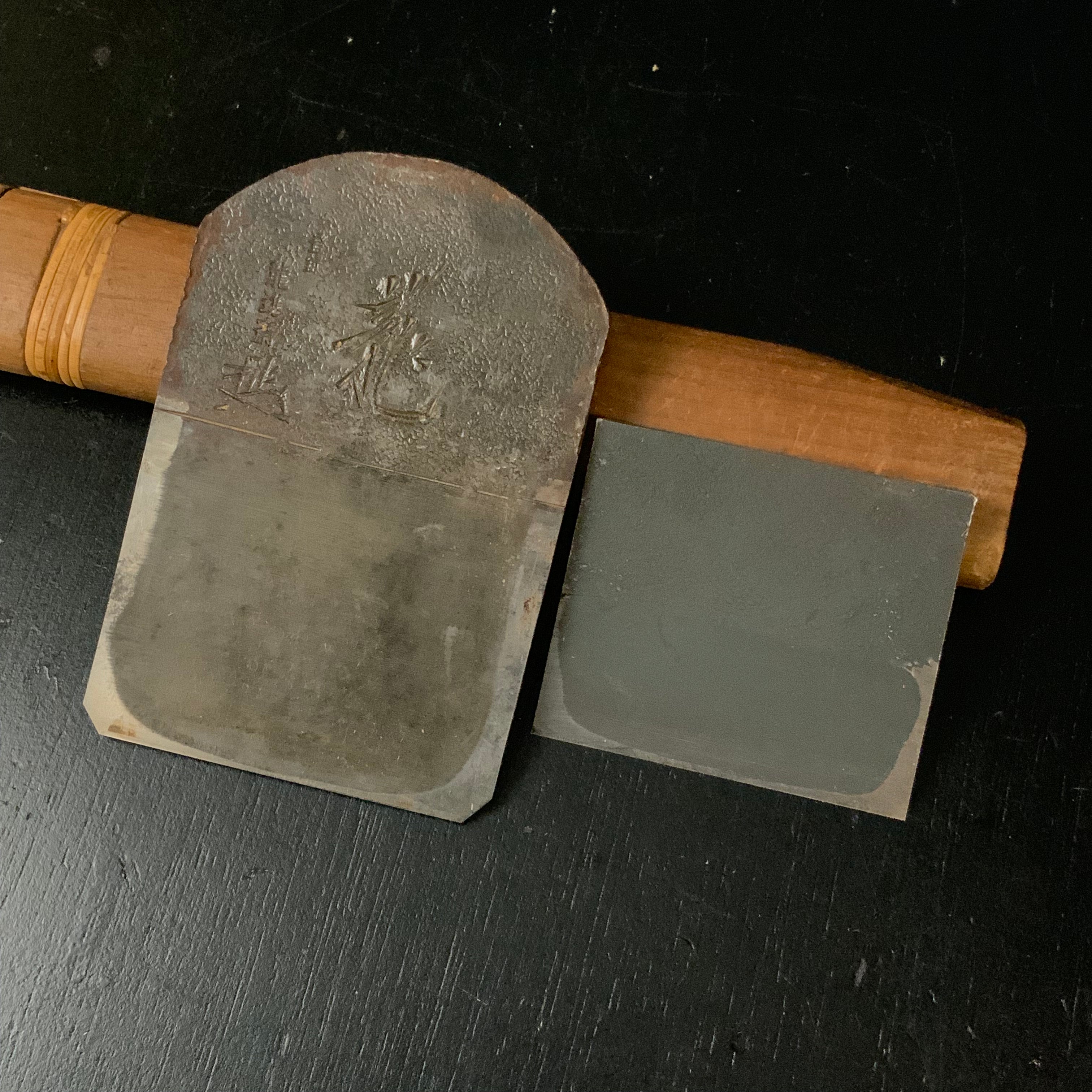 Riyu Used Smoothing Plane by Tsutsumi Tomoichi 中古品 堤朋一 龍 仕上鉋 70mm