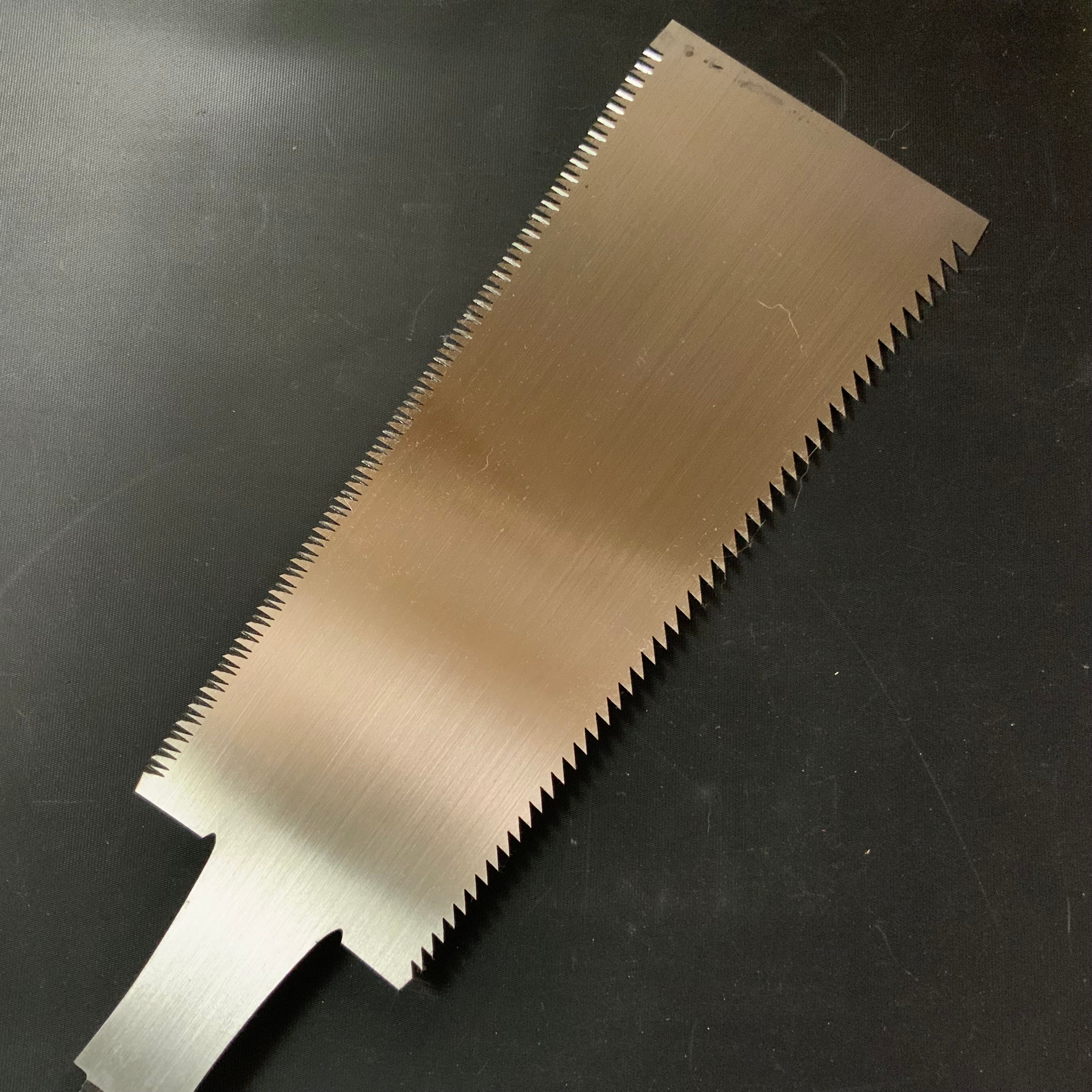 #R47 Ready to use! Old stock Double Edge Saw with Eddy Type Handles set by Kurashige 直ぐ使い 倉重栄助 目立 渦巻き柄 両刃鋸 300mm