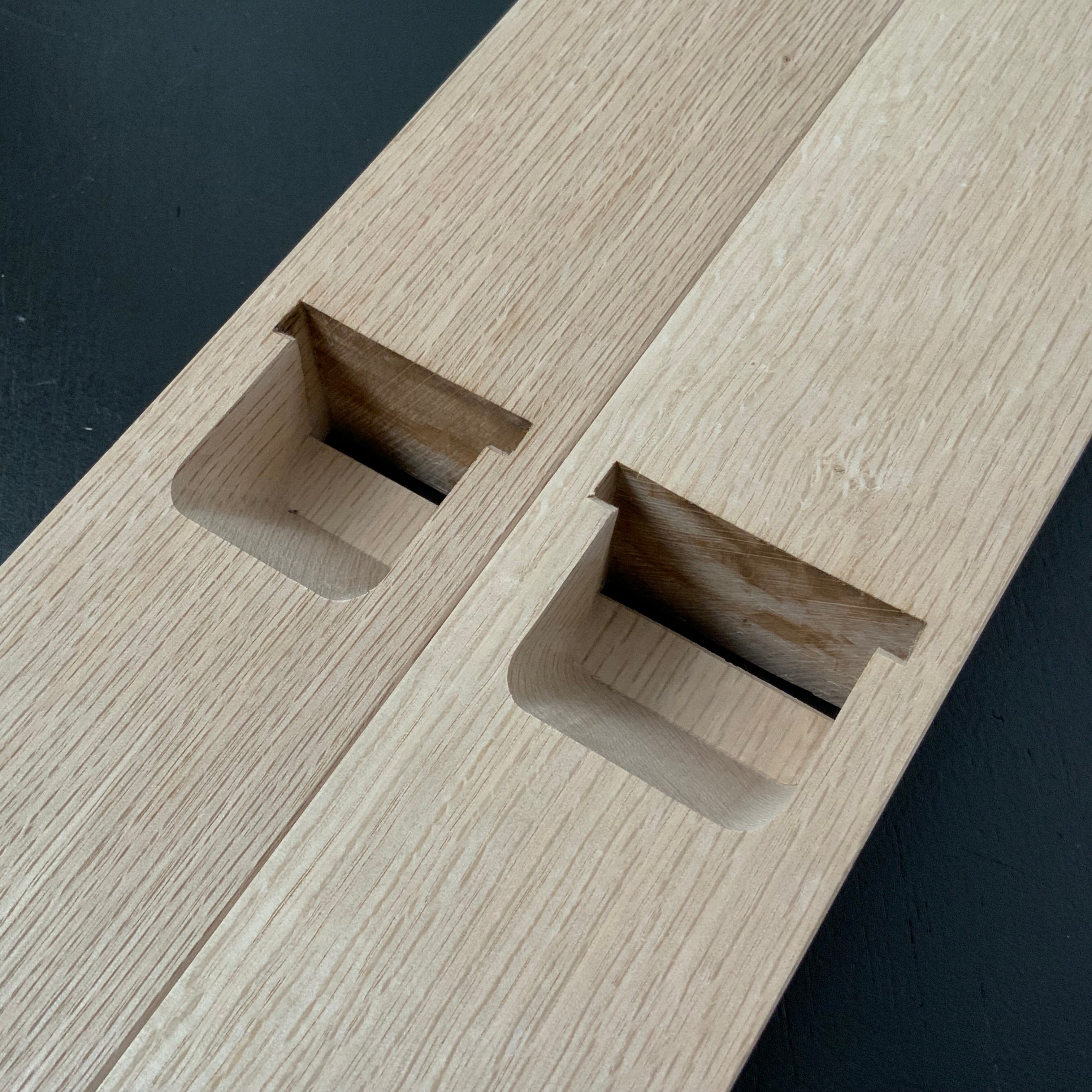 Souhou Standing Plane (Long Body) by Yamamoto Kensuke 山本健介作 双峯 長台立鉋 青紙一号