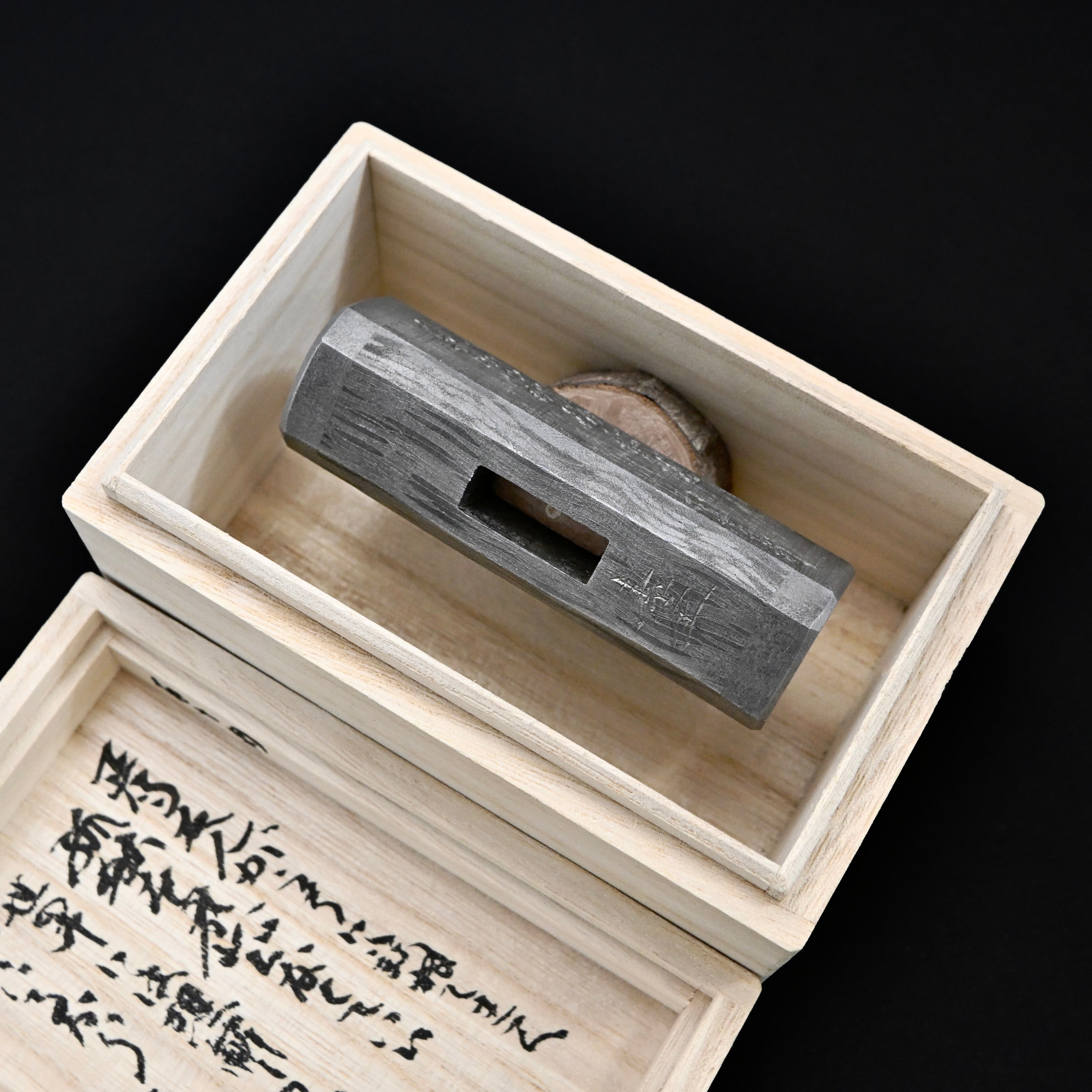 Sozen Square Hammers Damascus finish with Oak Handle 素全 四角玄翁 ダマスカス鋼 莫愁前路無知己