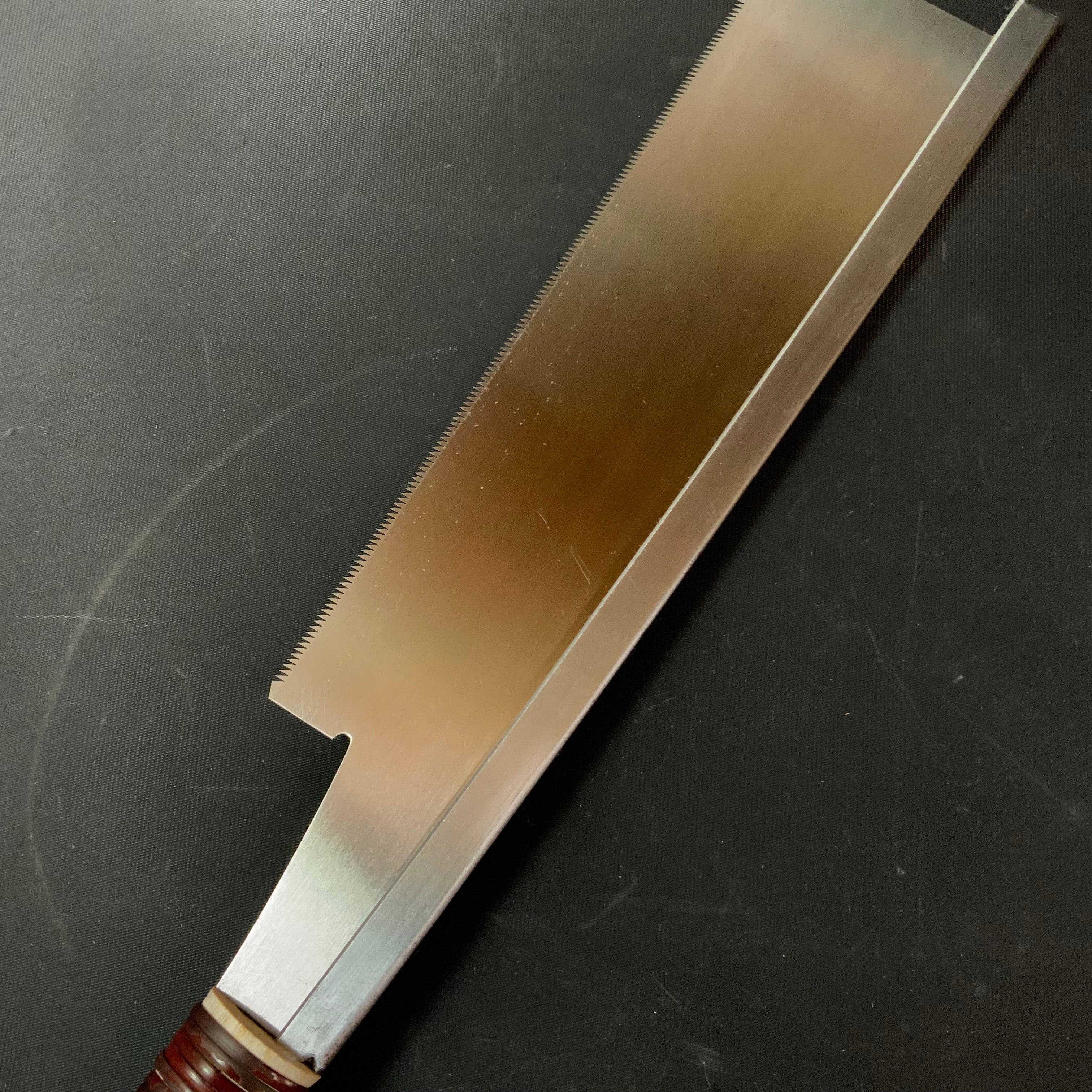 #97 Old stock Nagakatsu Noko Japanese Rip cut Zero set Dozuki Saw For Soft Wood 長勝鋸 胴付き鋸 ホゾ挽 針葉材用 235mm