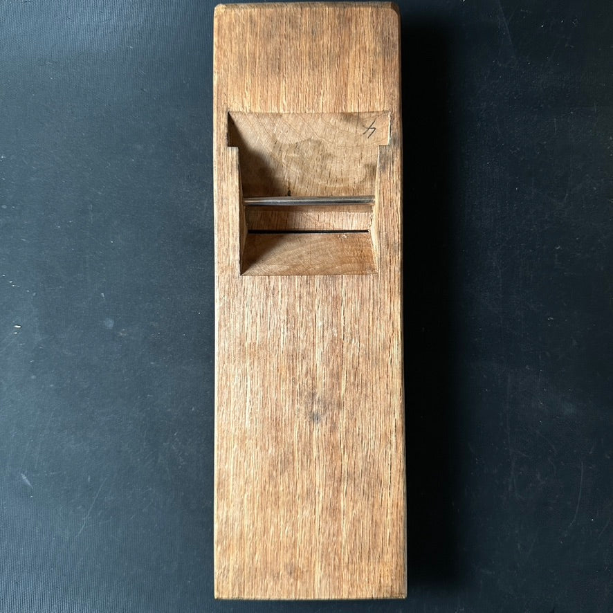 Old stock Kokuju Smoothing Plane(Kanna) by Usuikengo 掘出し物 碓氷健吾作 国寿 (問屋銘) 仕上げ鉋 78mm