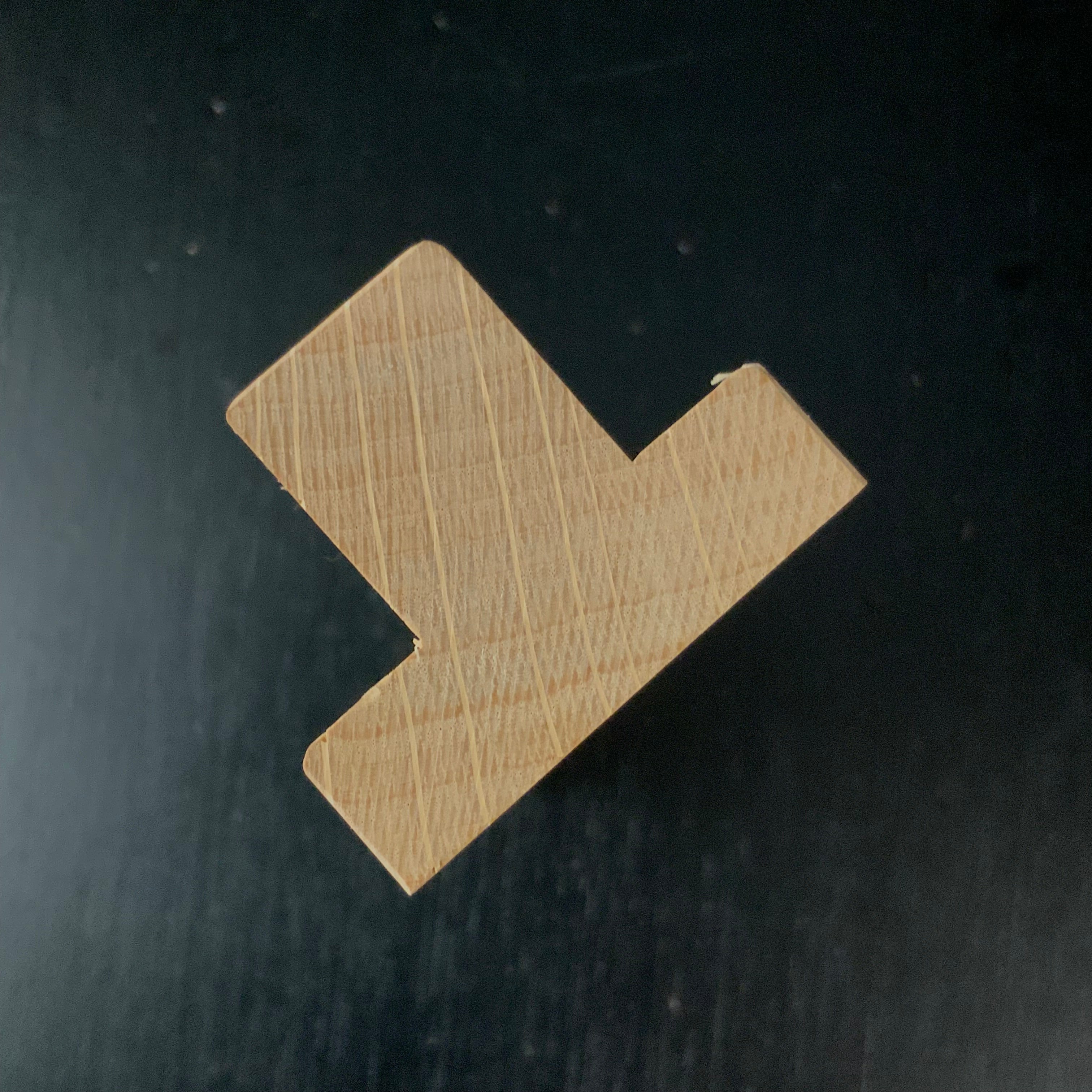 Old stock Kiyotada Wholesaler stamp Gotoku Plane with blue steel 清忠(問屋銘・水平屋) 五徳鉋 青紙鋼