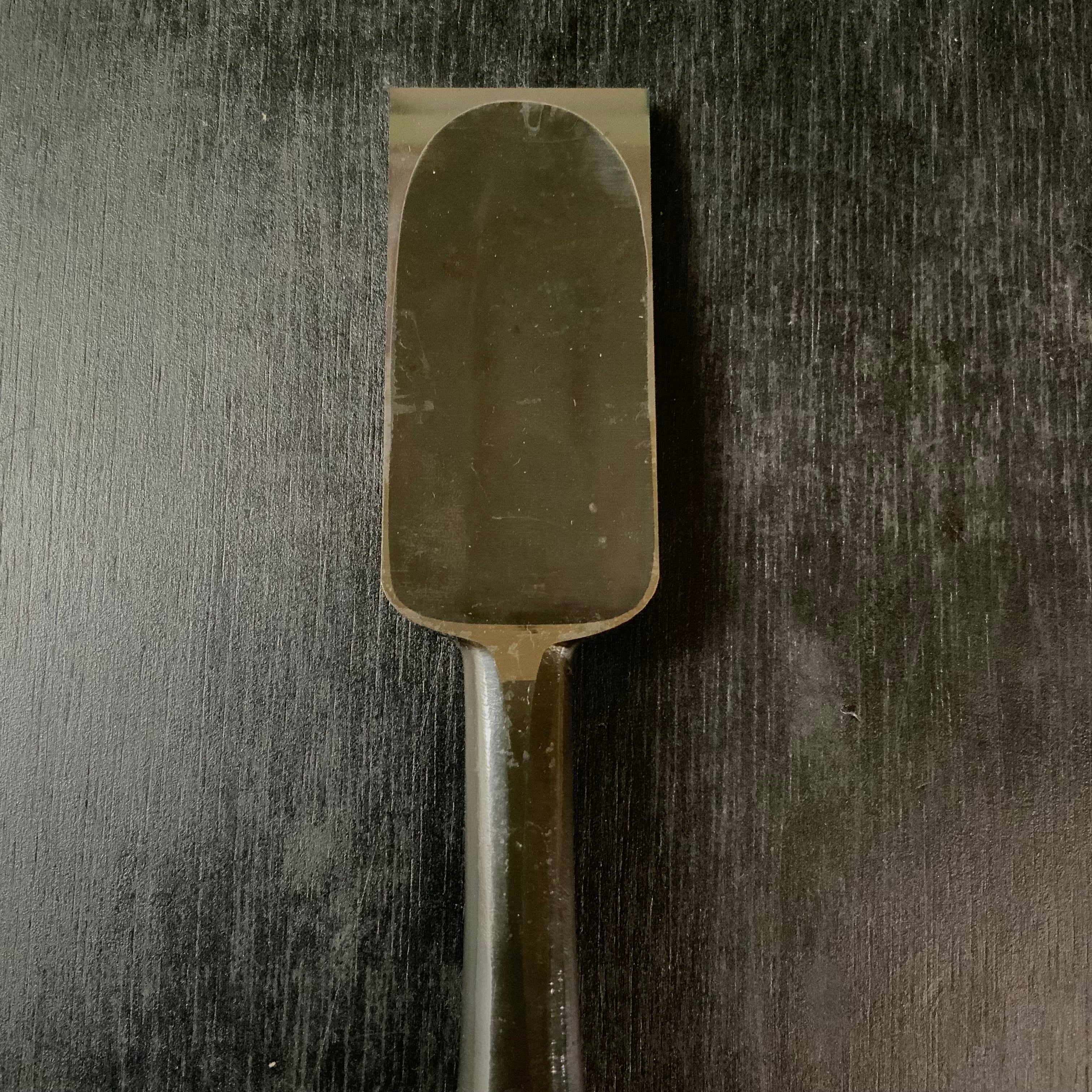 Old stock Kunikei 3rd Generations Timber chisels by Ikeda Yoshiro 掘出し物 池田慶郎氏 三代目国慶作 叩鑿 42mm Tatakinomi