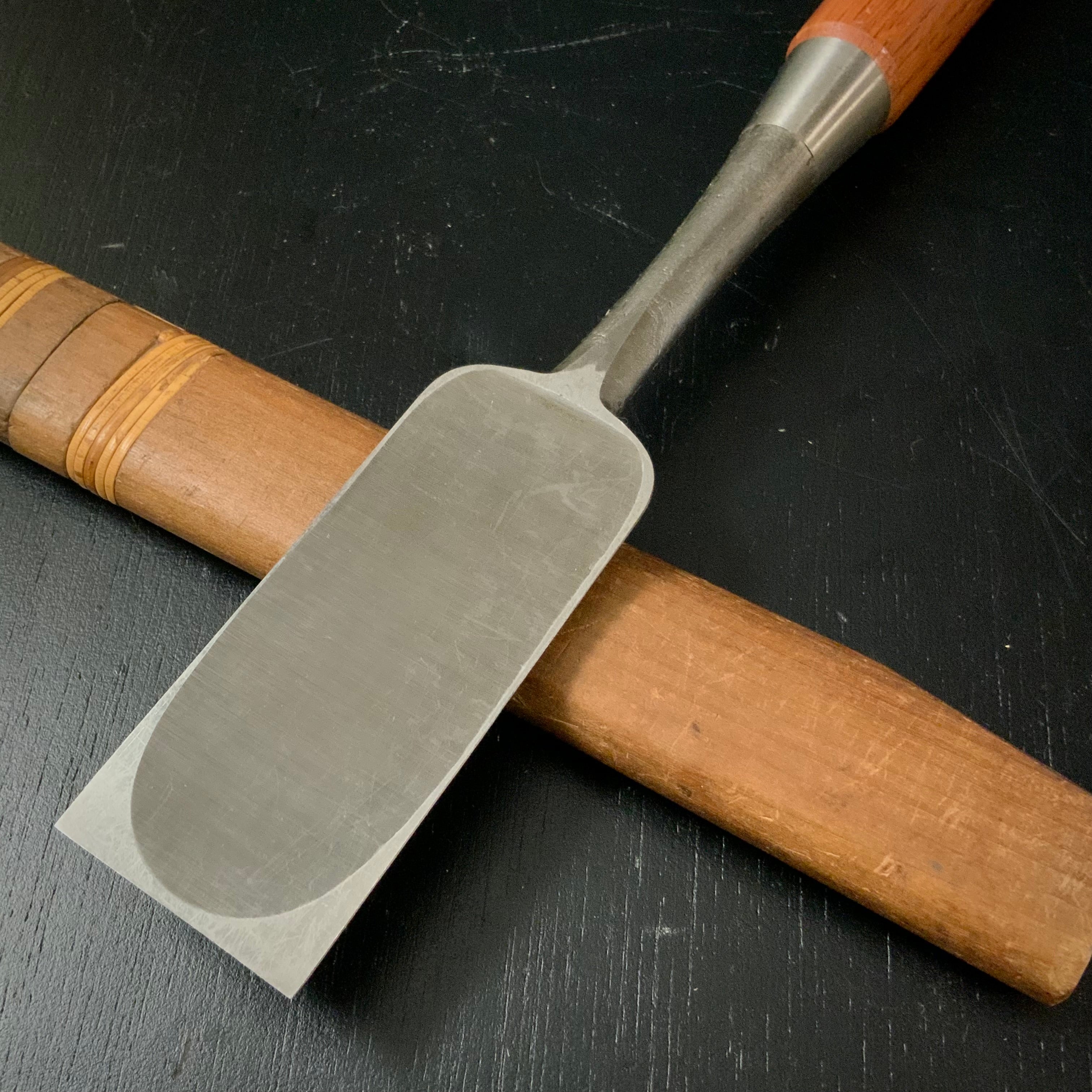 Old stock TakaraRyujin Paring chisels (Usunomi) by Muramatsu Shigezo 村松重蔵作 宝龍神 薄鑿 42mm