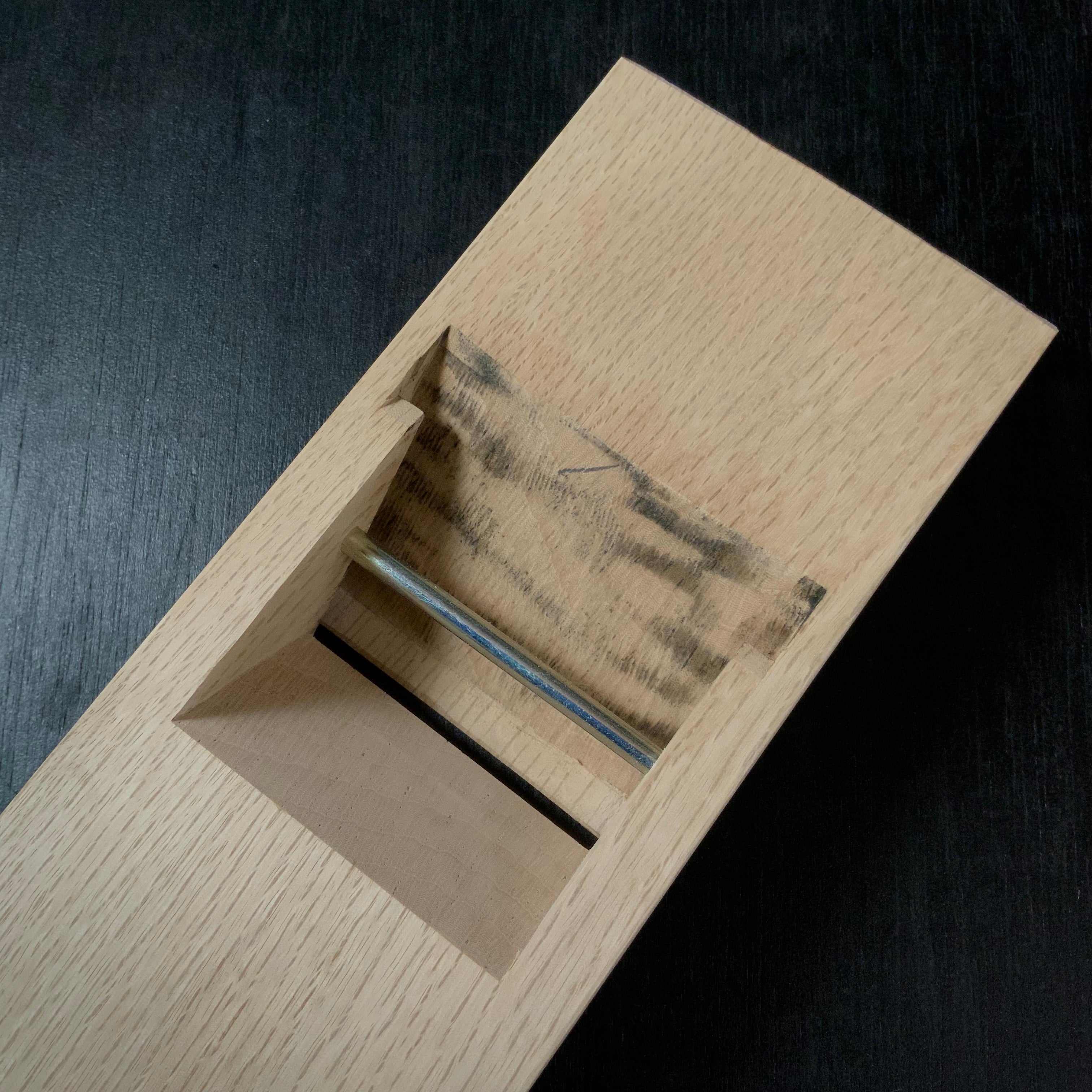 Kome hyapyou Smoothing Plane(Kanna) by Takenori Nakano 中野武則作 米百俵 仕上げ鉋 70mm