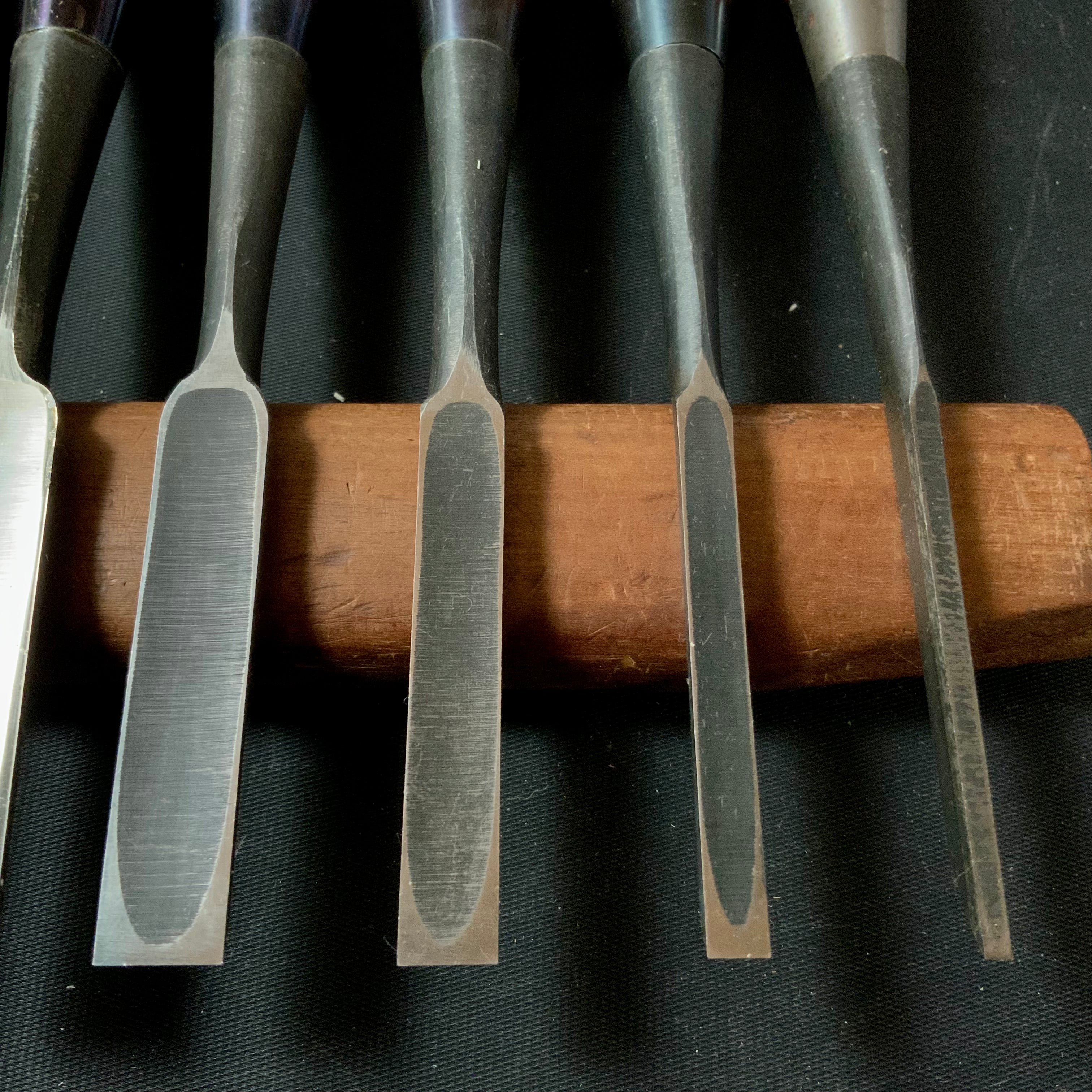 #M146 Mixed set for beginner Bench chisels set バラ鑿合わせ 初心者におすすめ 追入組鑿