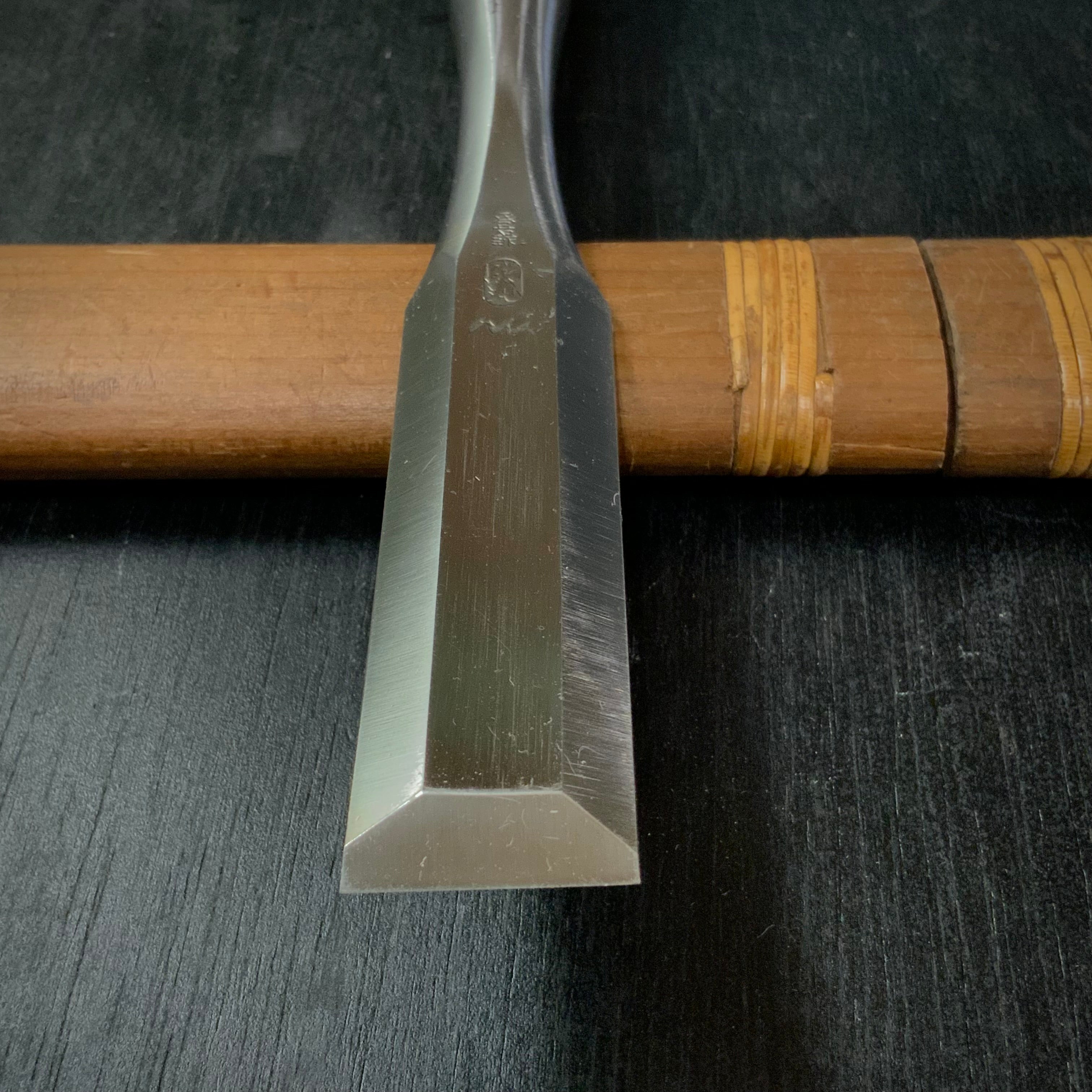 Old stock Sukemaru High-Speed Steel Bench chisels 掘出し物 助丸 ハイス鋼ダメ切り鑿 二つ裏 Damekirinomi 15,24mm