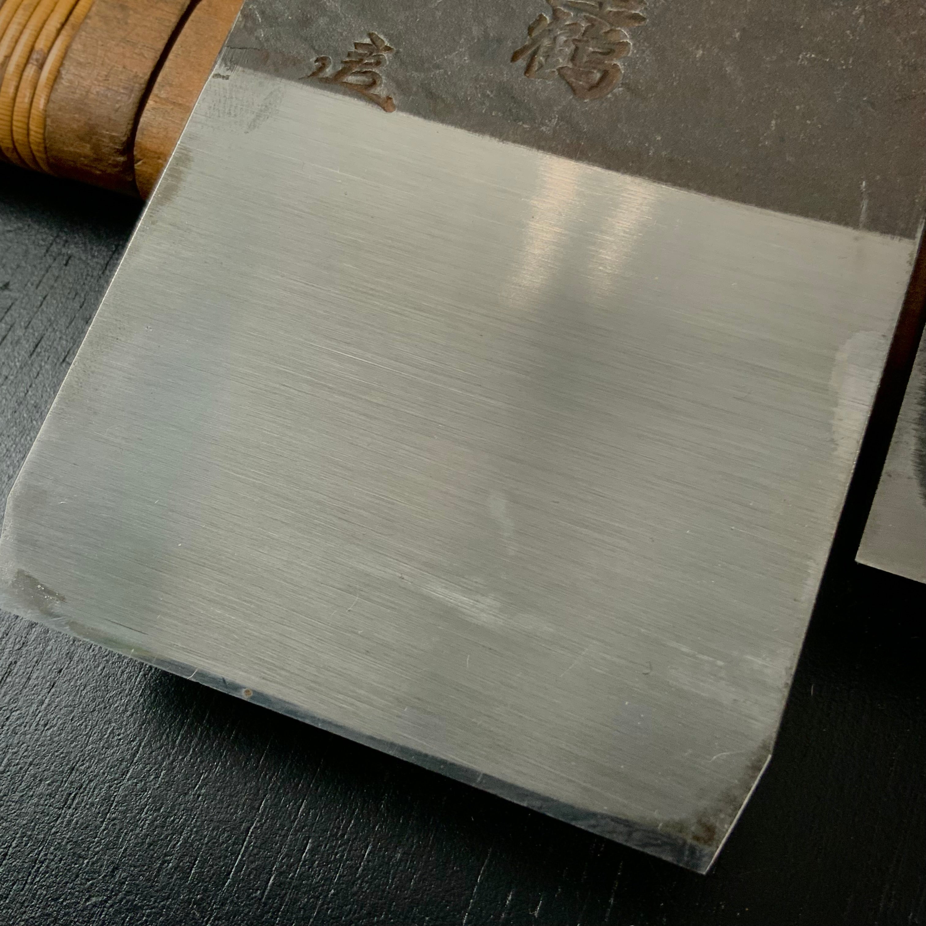 Syounzuru Smoothing Plane (Kanna) by Oguma Koyoshiya Body 昇運鶴 小熊作 仕上げ鉋 70mm 箱付き