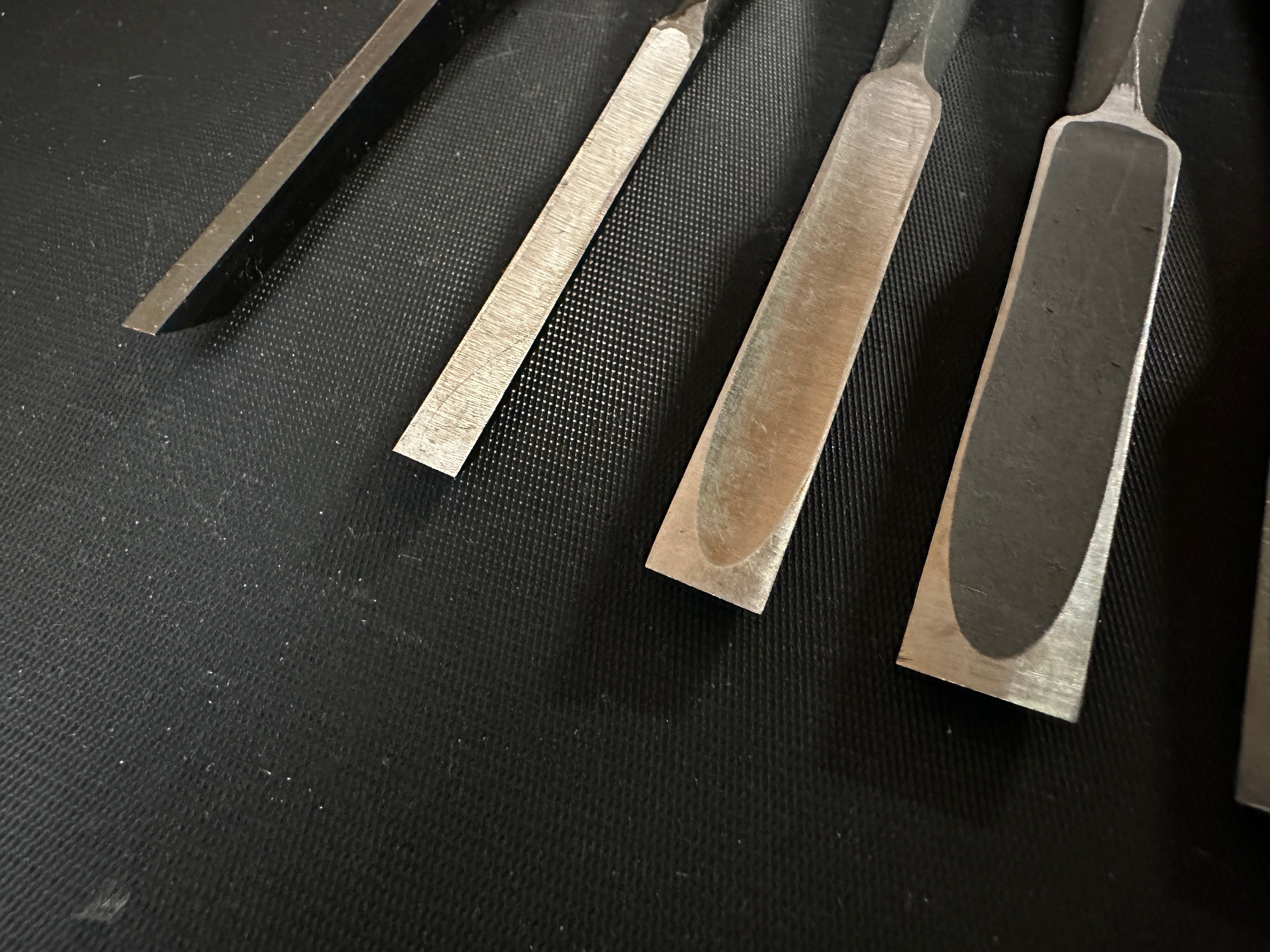 #M137 初心者向け混合セット ベンチノミセット by 不明のスミス バラ鑿合わせ 初心者におすすめ追入組鑿作者不明