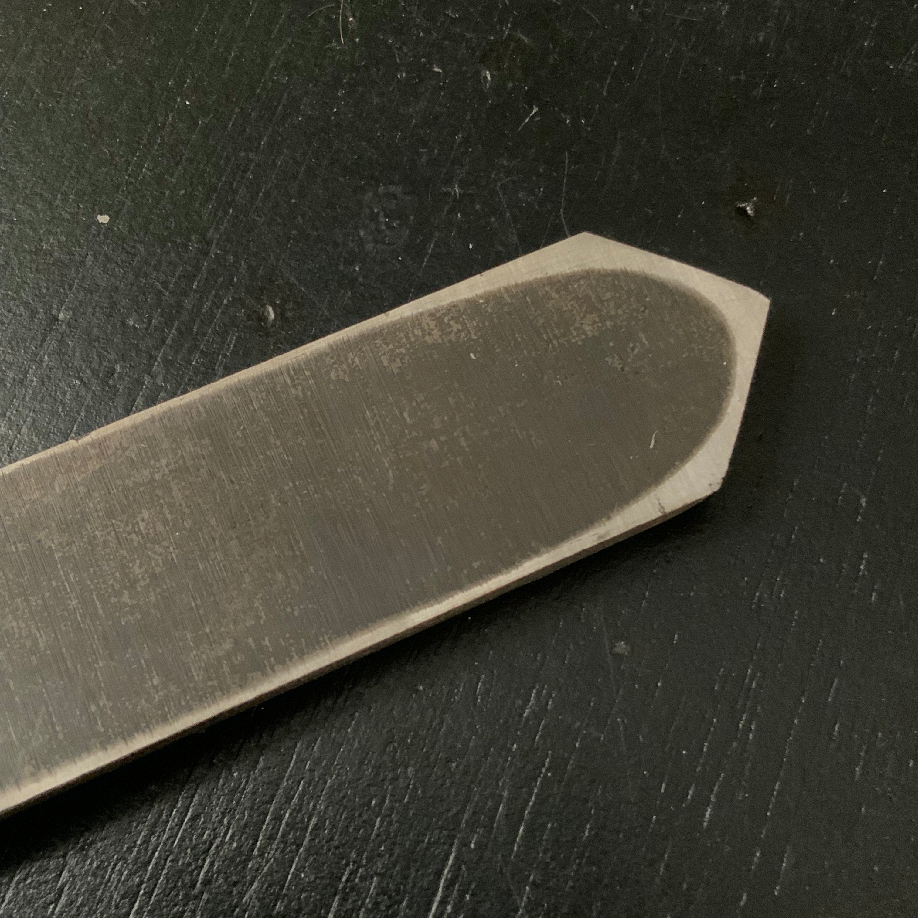 Old stock Hidari Hisasaku Kensaki Kiridashi Knives 掘出し物 左久作 剣先切出 桐箱付