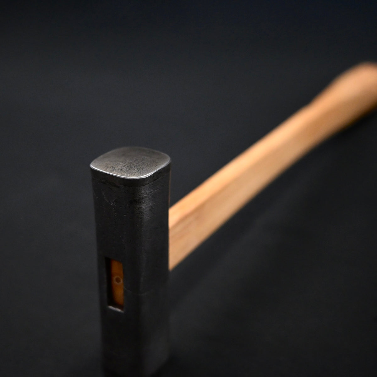 Sozen Square Hammers Damascus finish with Ushigoroshi Handle 素全 四角玄翁 ダマスカス鋼 ウシゴロシ柄入