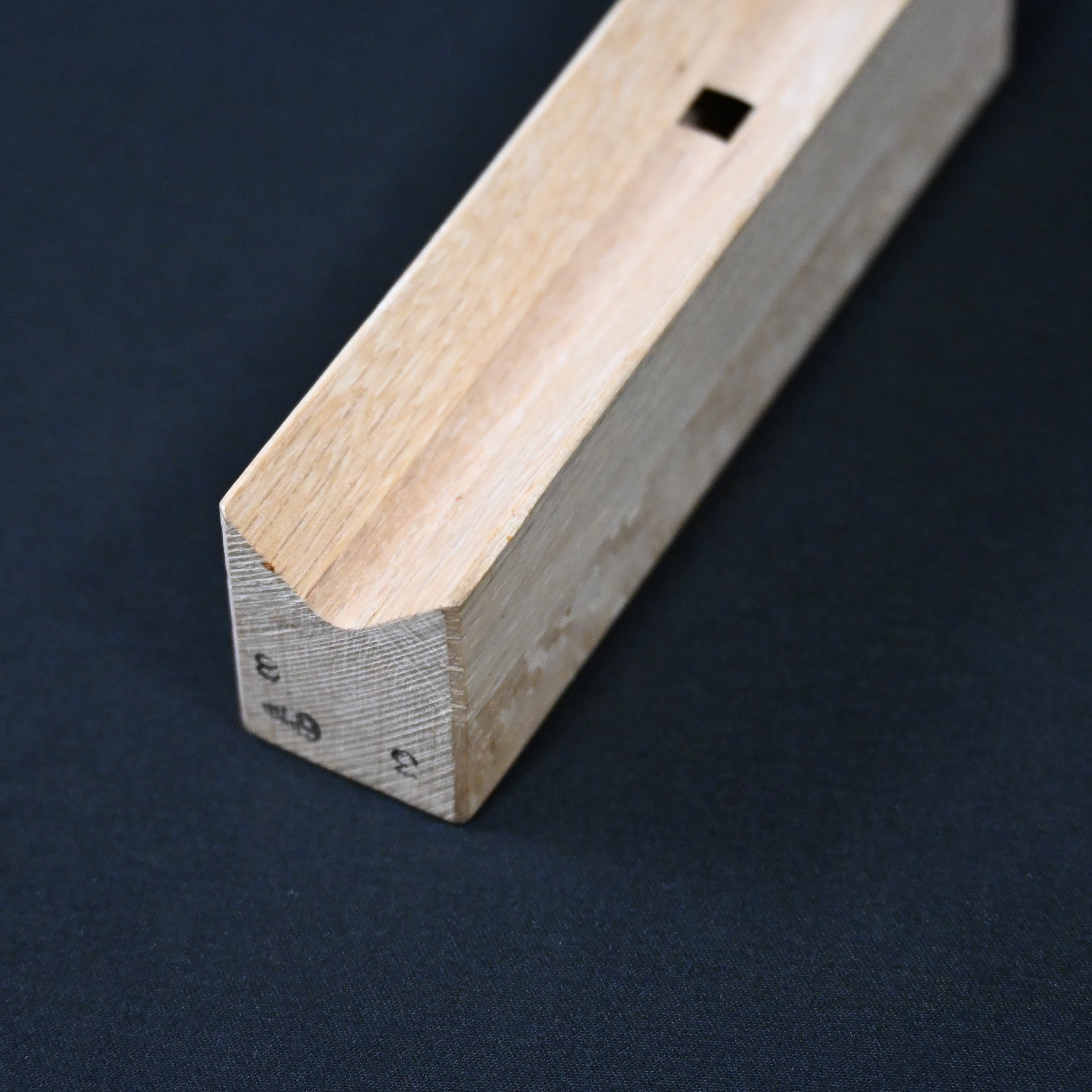 掘出し物 面取鉋 豆坊主 6mm Old stock #5 Traditional Chamfer Plane. Mamebozu