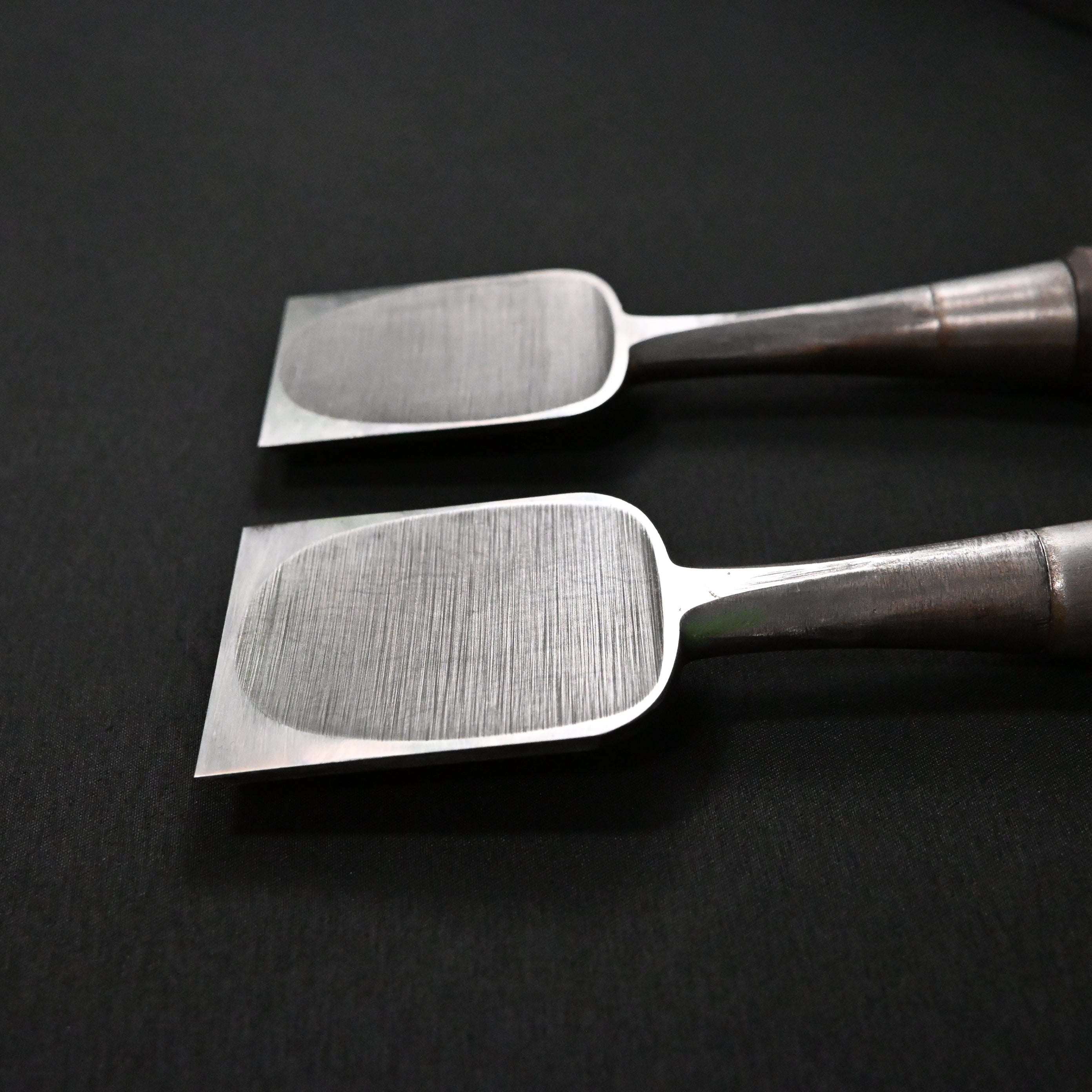 掘出し物 千代治 追入鑿 紫檀柄 Old stock #2 Chiyoharu Bench chisels with Rosewood Handle