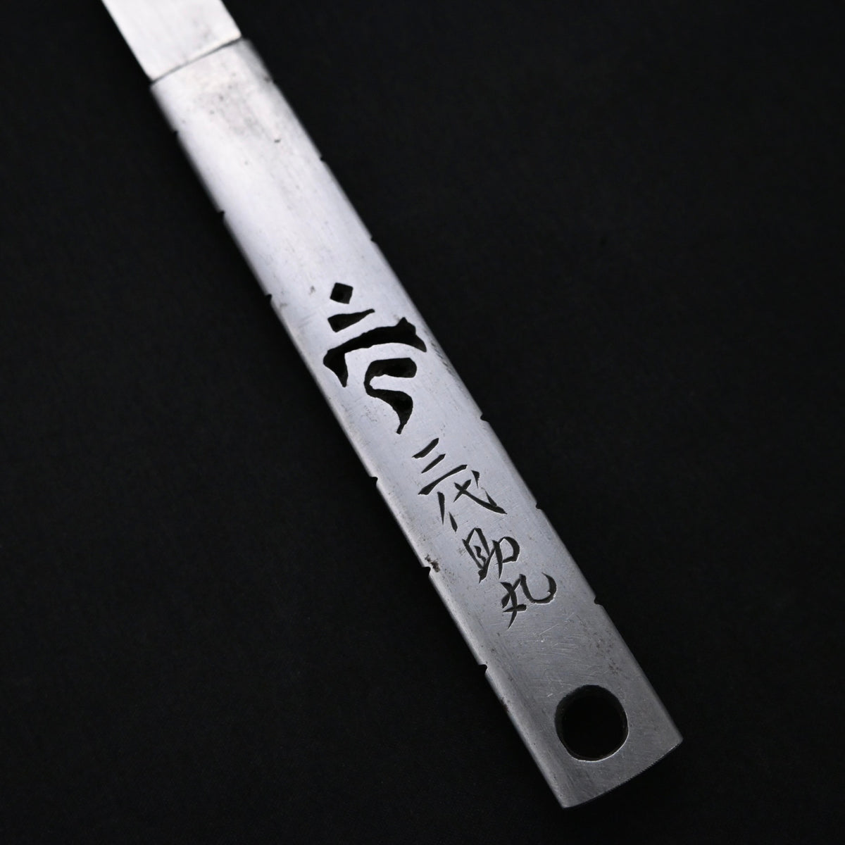 Kengata Knife Sukemaru 3rd generation 碓氷金三郎 剣型刀子「梵字 透かし」 三代目助丸作