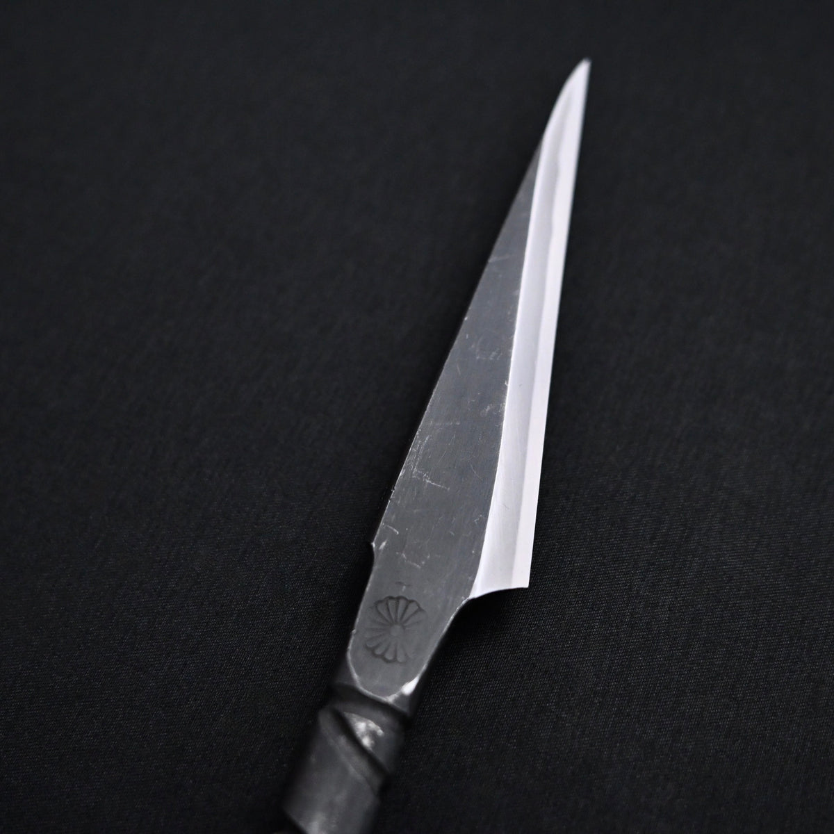 Kuri Kogatana “Hiru-maki” Sukemaru 3rd generation 碓氷金三郎 繰り小刀「ヒル巻」 三代目助丸作(kiridashi)