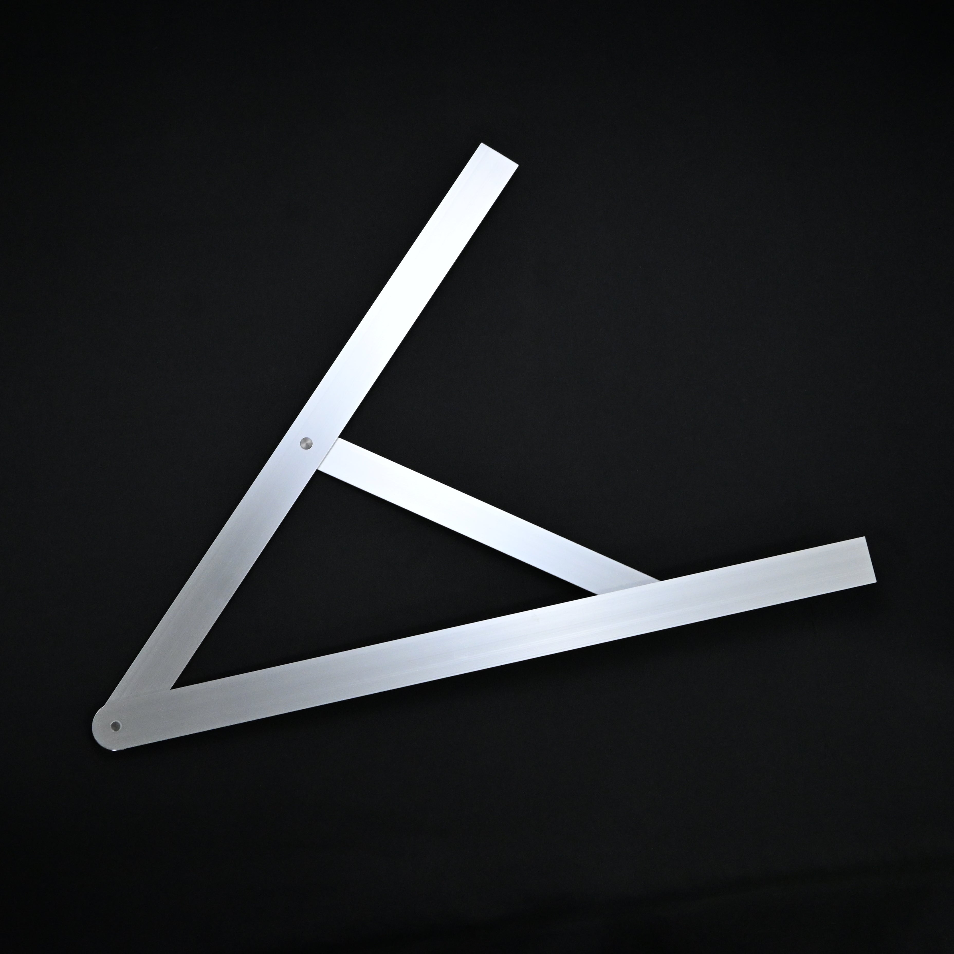 シンワ アルミ自由金 筋交付 450mm Shinwa Aluminum Sliding BevelLocks at Set Angles and Gradients