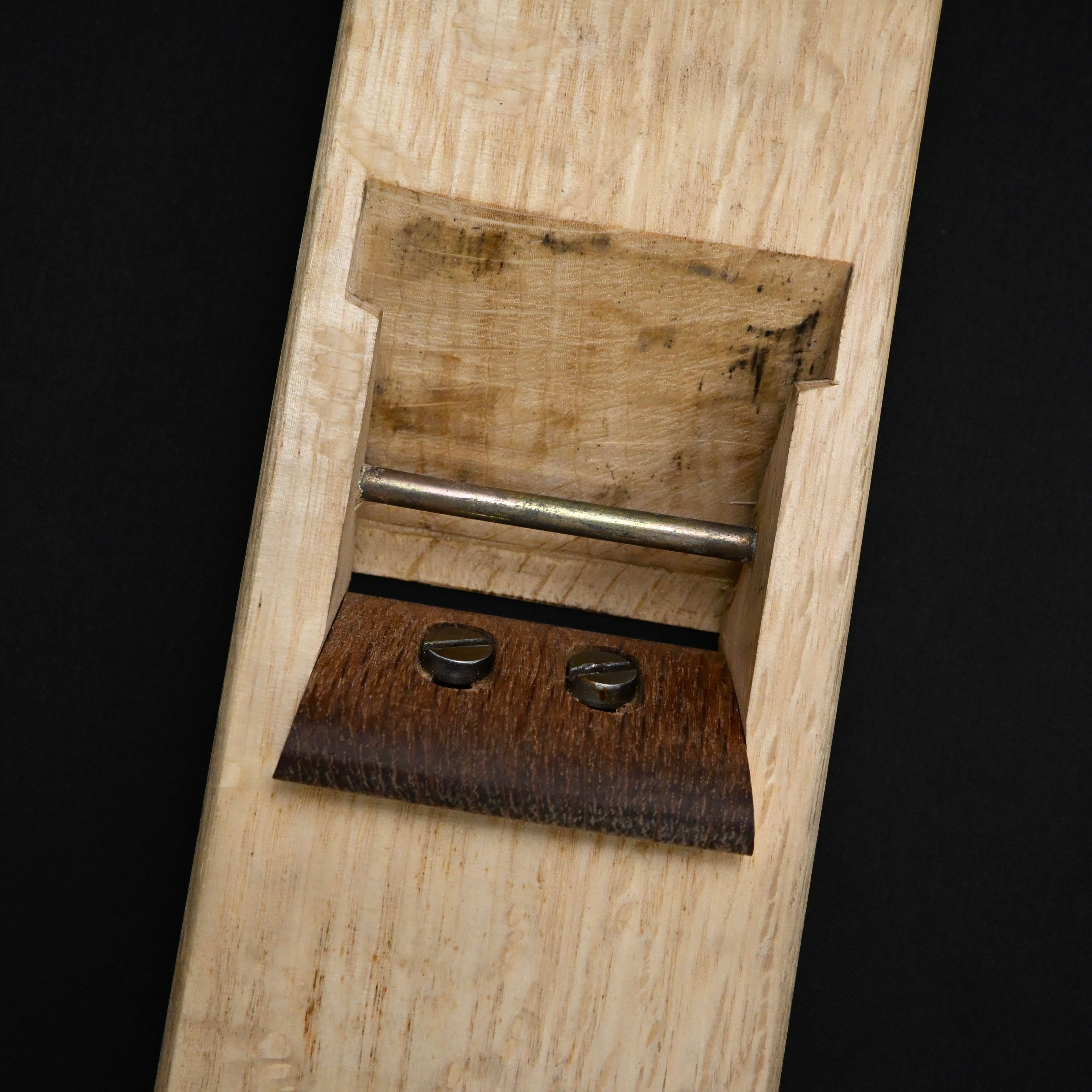 掘出し物 国造り 須藤緑郎作 仕上げ鉋 65mm Kunizukuri Smoothing Plane(Kanna) by Rokuro Sudo