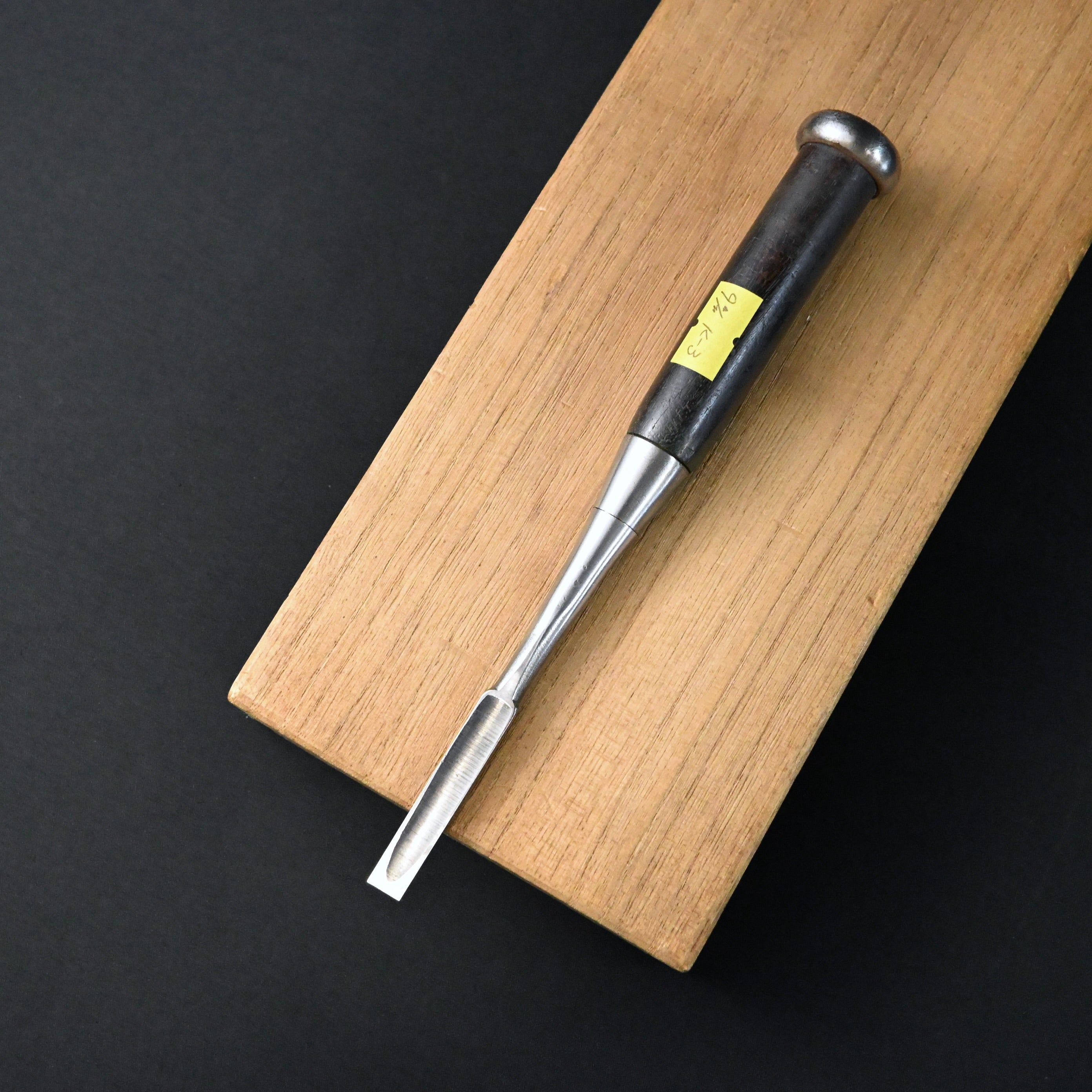 k-3 中古 舟弘作 追入鑿 9mm Used Funahiro Bench Chisels Oirenomi