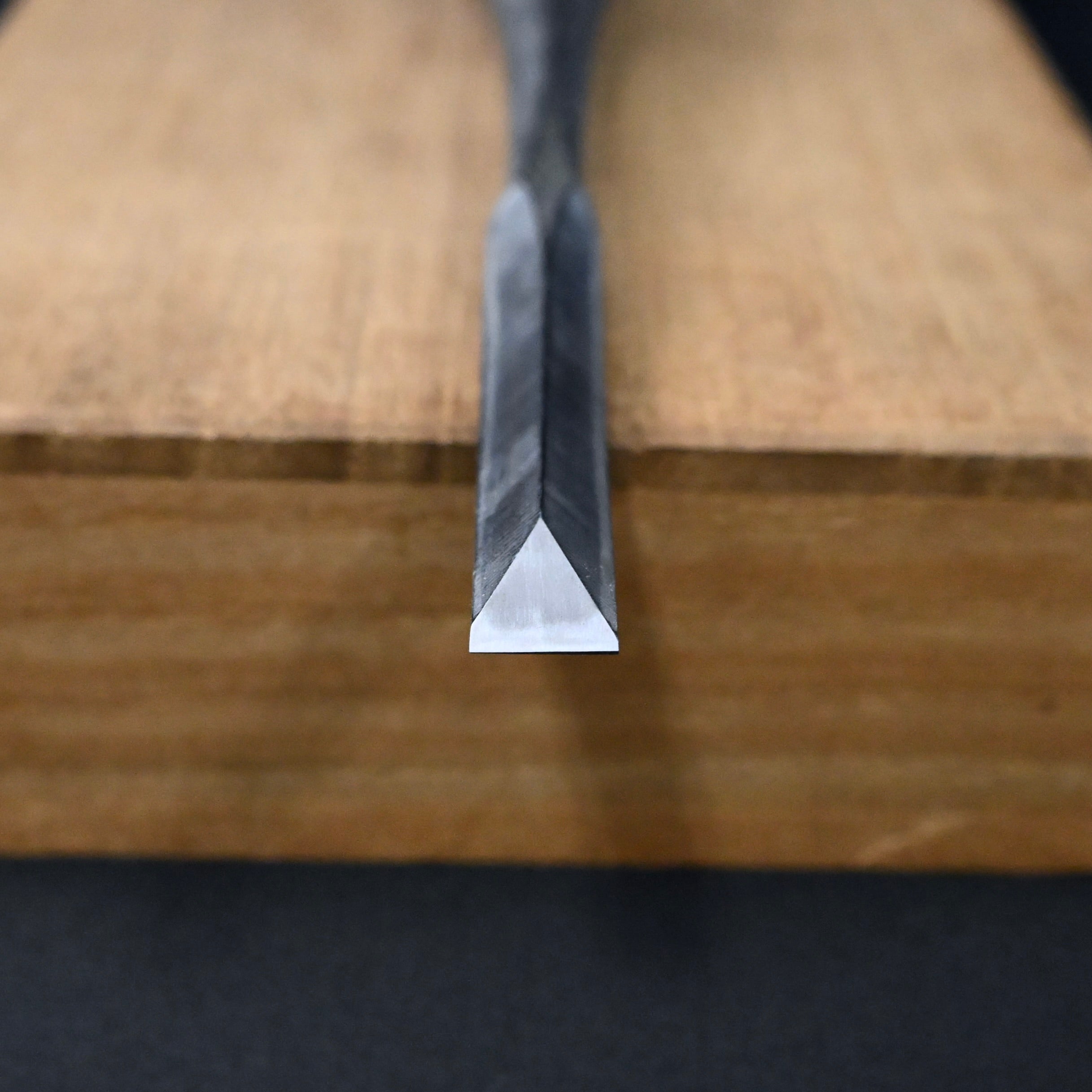 M-6 掘り出し物 侊悦作 鎬追入鑿 9mm Old stock Kouetsu Dovetail Bench Chisels by Tasai