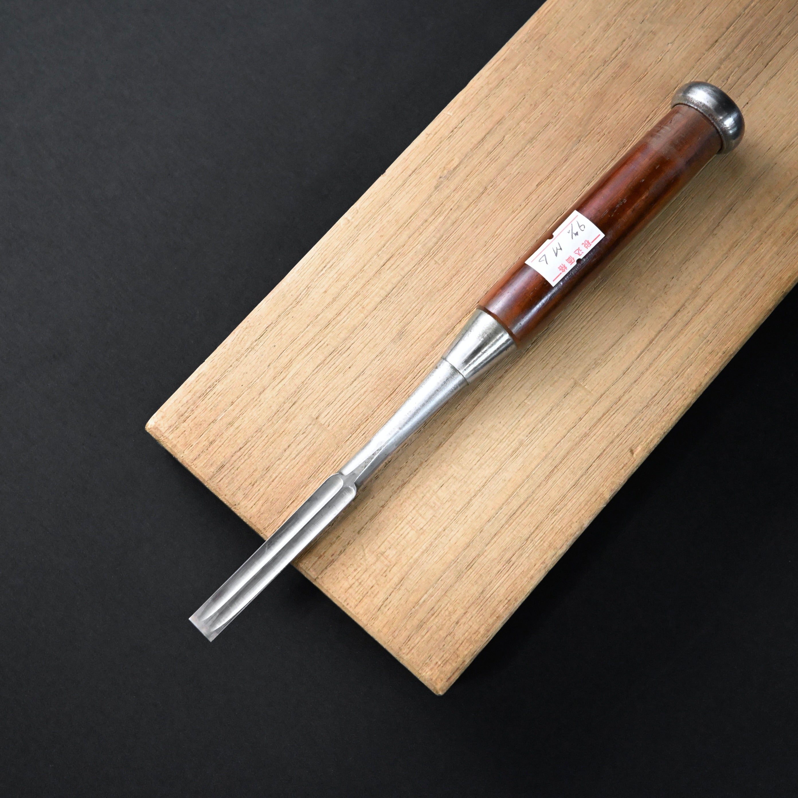 M-6 掘り出し物 侊悦作 鎬追入鑿 9mm Old stock Kouetsu Dovetail Bench Chisels by Tasai