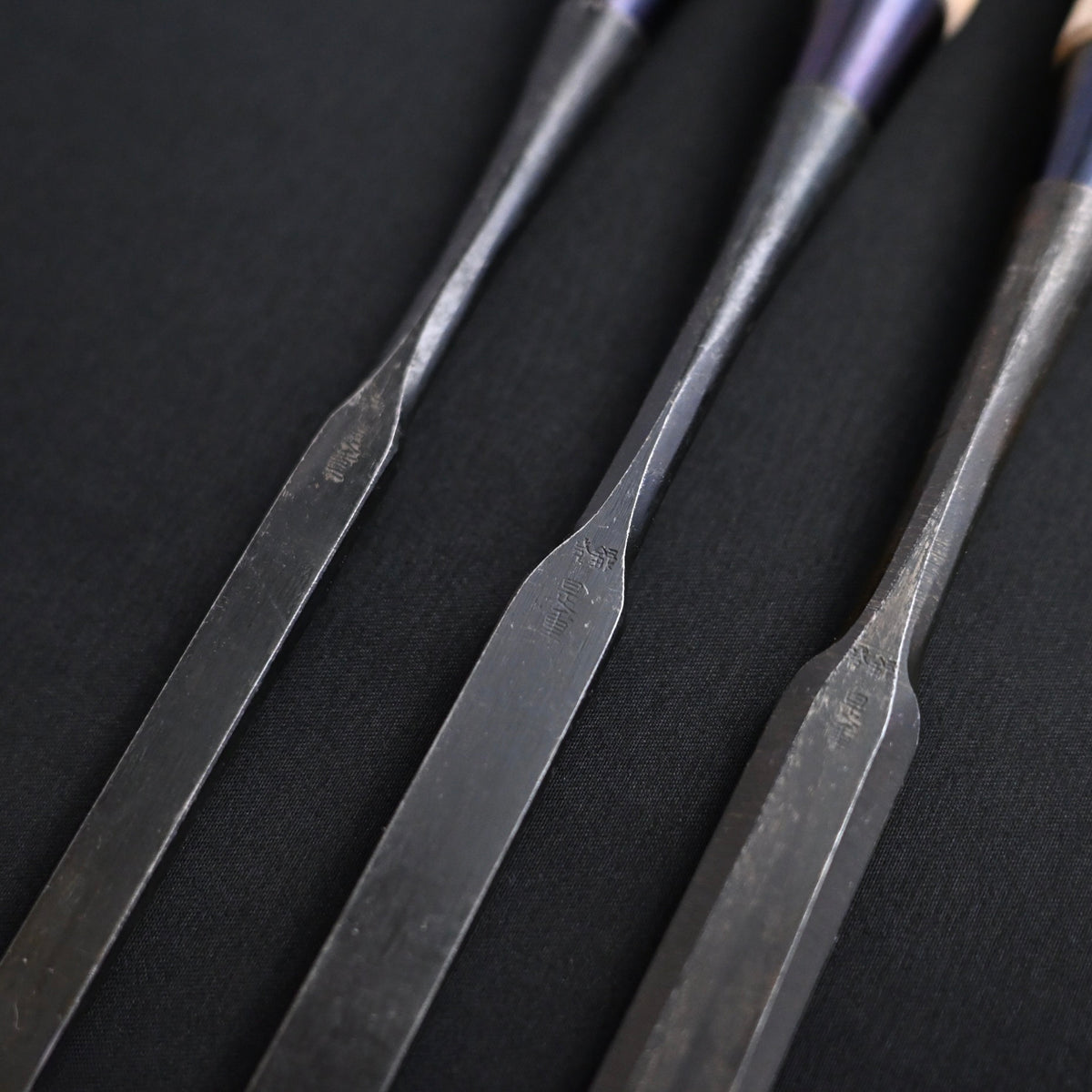 是重 薄鑿 白紙鋼 Korishige Paring chisels with white steel