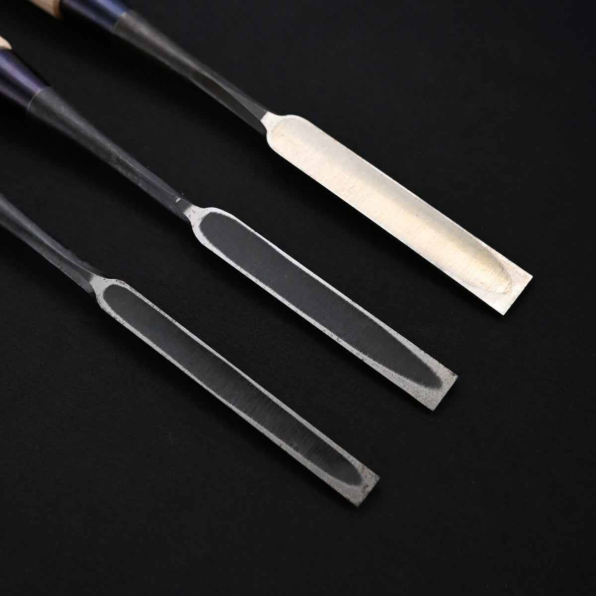 是重 薄鑿 白紙鋼 Korishige Paring chisels with white steel