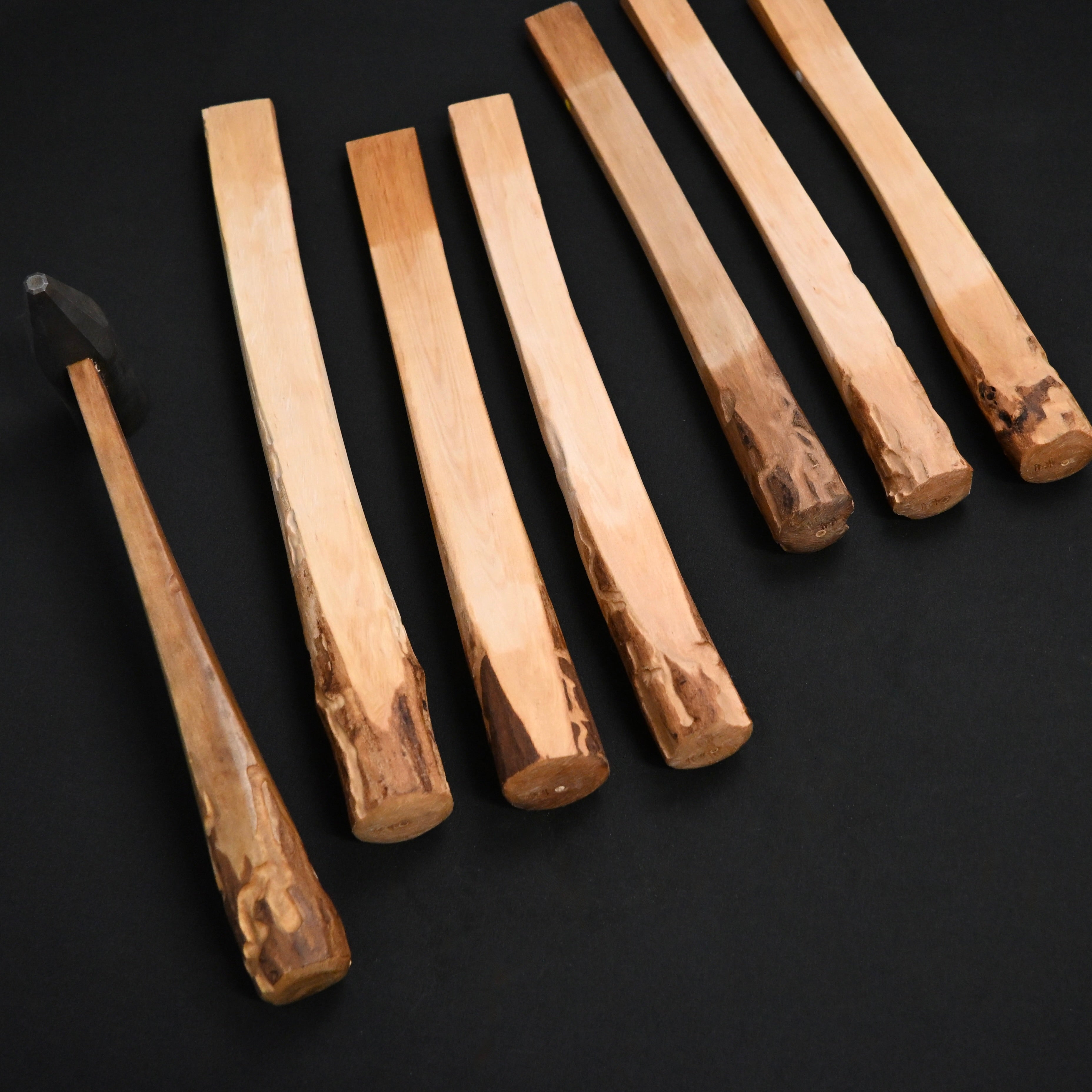 Sozen Japanese Ushigoroshi hammer handles Special Made 素全 ウシゴロシ玄能柄 別注品