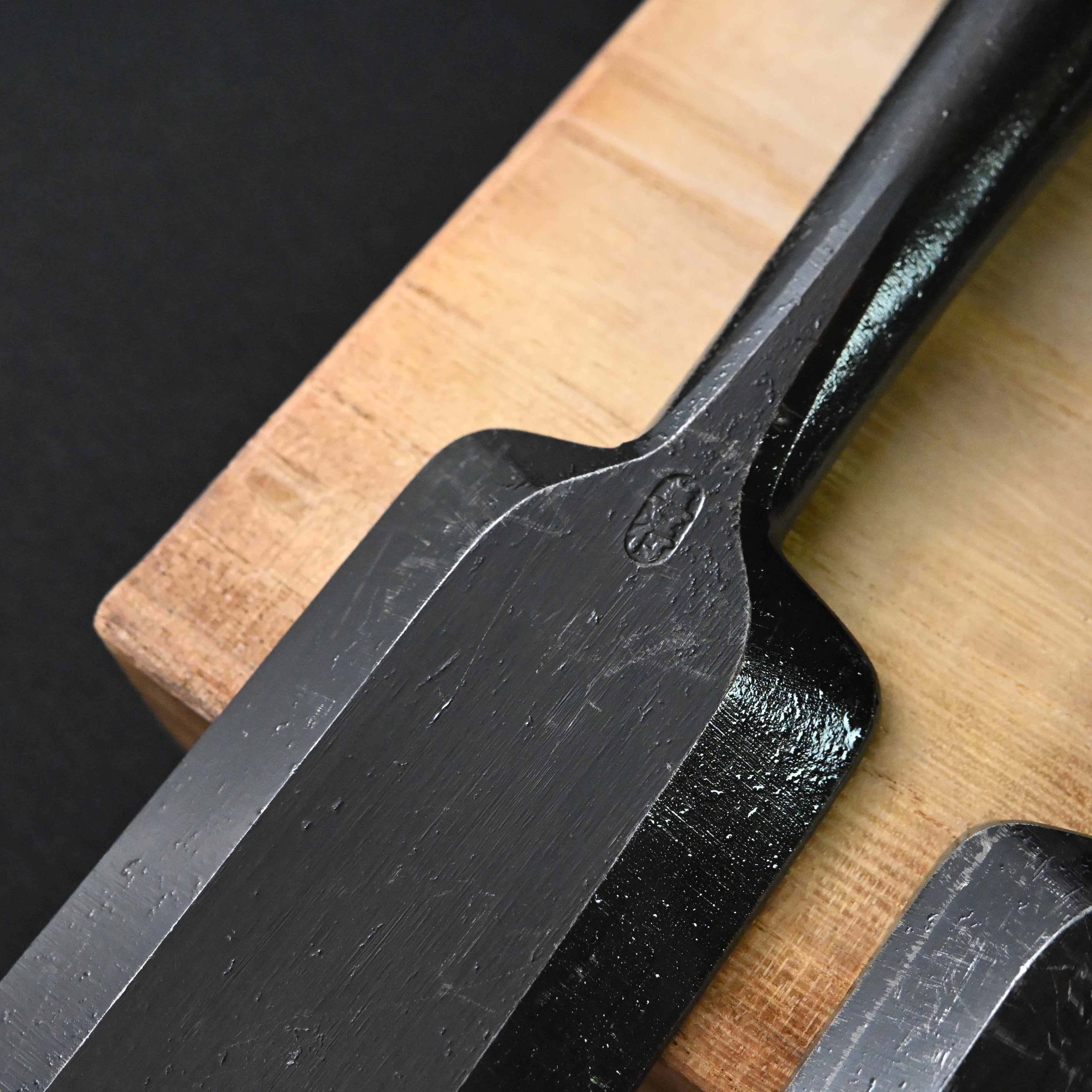 #M195 Mixed Timber chisels set by unknown バラ鑿合わせ 叩き組鑿 5本組 作者不明