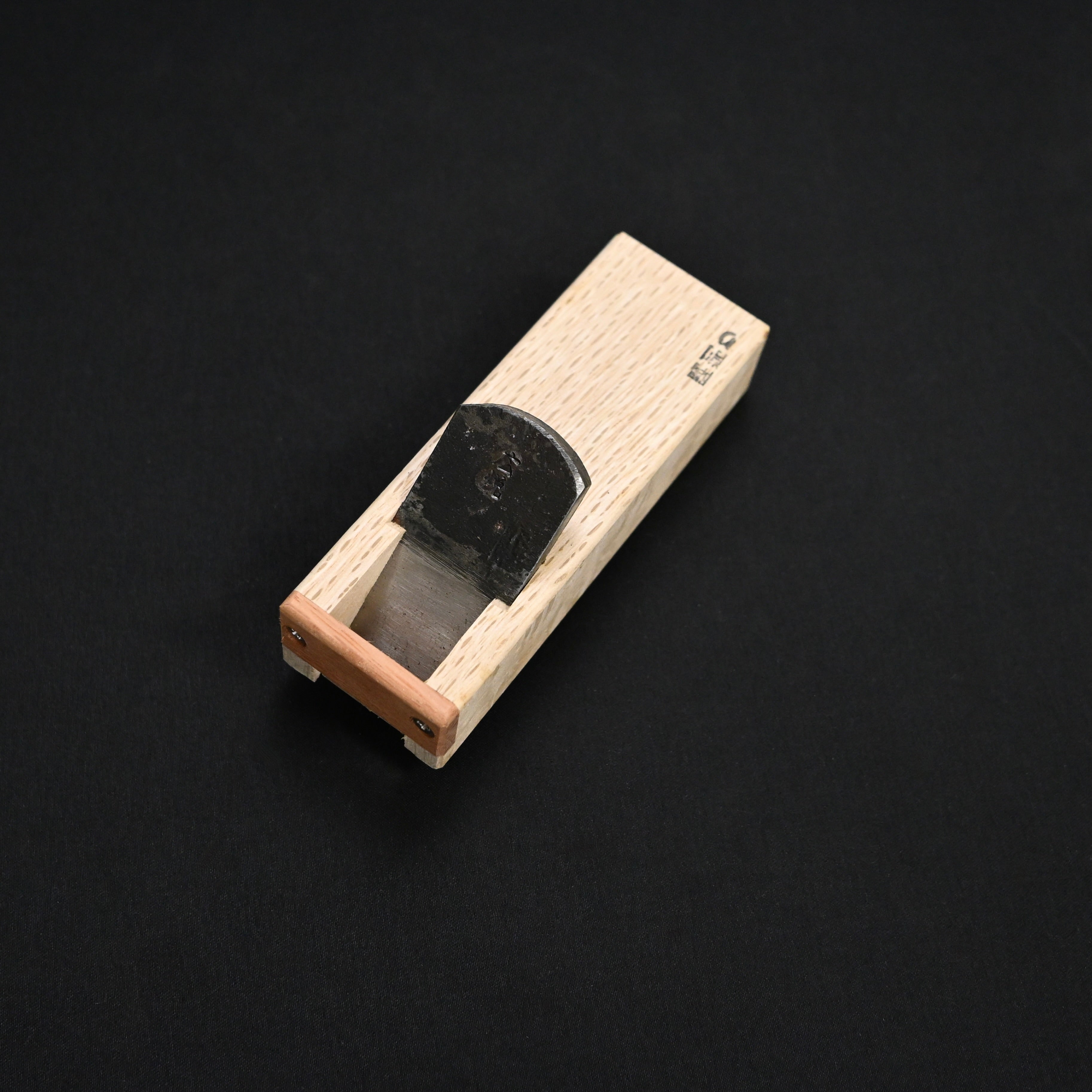 Old stock Kouetsu Mini Plane set (x9 planes) with White steel 掘出し物 広悦 細工組鉋 24mm (九本組)