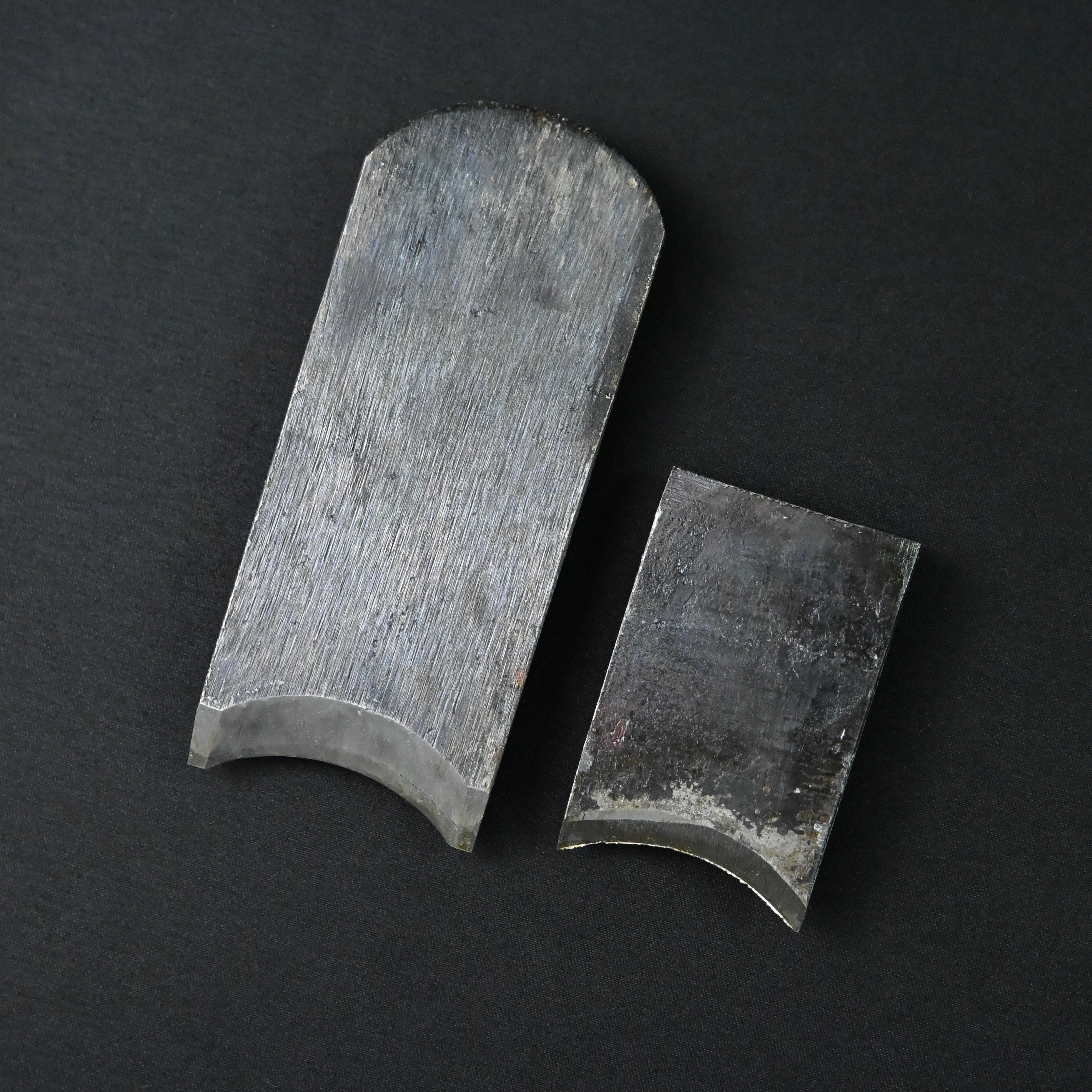 Old stock Etsuei Rounding Plane (Uchimaru Kanna) 掘出し物 悦英 内丸鉋 42mm 48mm