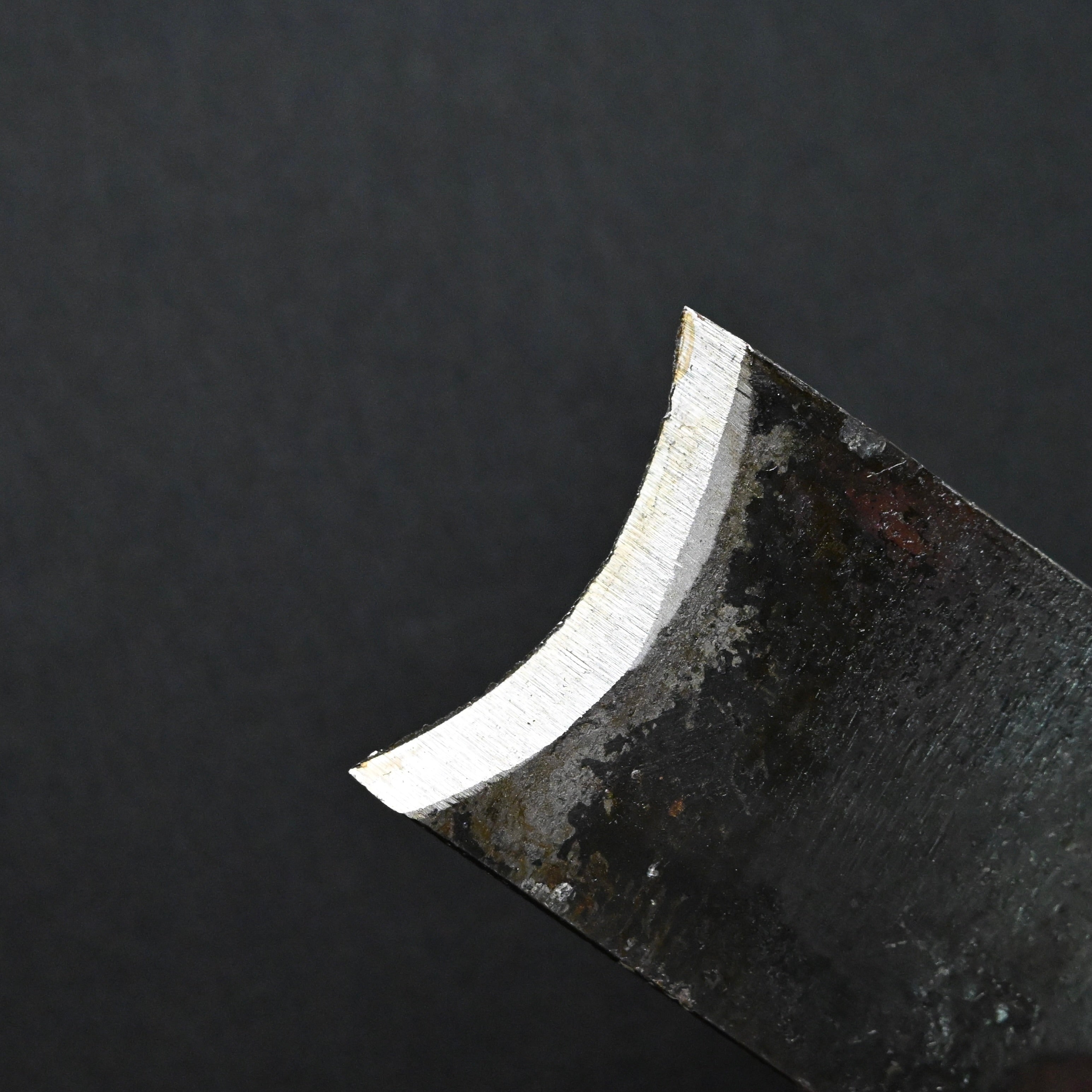 Old stock Etsuei Rounding Plane (Uchimaru Kanna) 掘出し物 悦英 内丸鉋 42mm 48mm