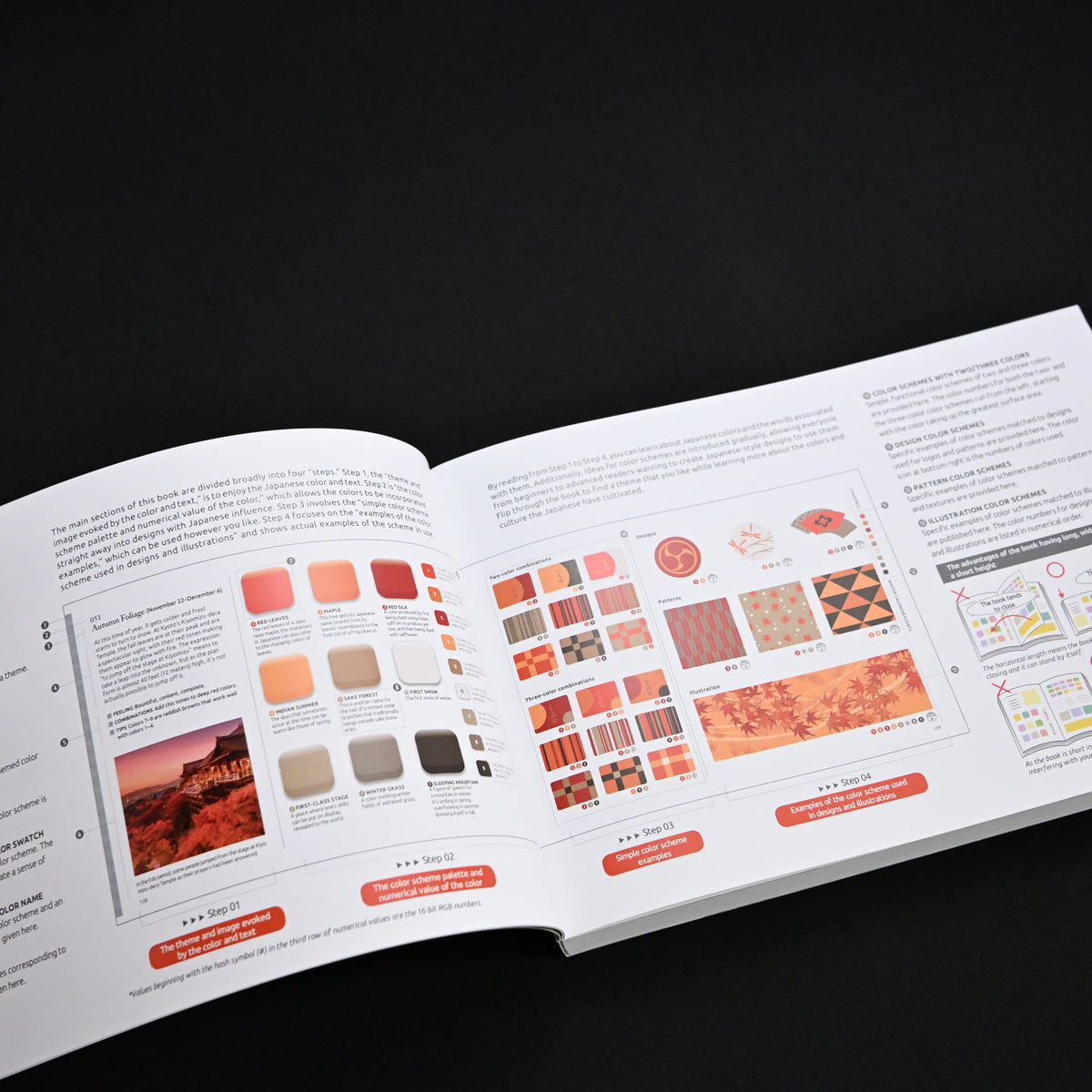 Japanese Color Harmony Dictionary - Traditional Colors of Japan 配色アイデア手帖 日本の美しい色と言葉 心に響く和のデザインがつくれる本(SBクリエイティブ刊)英訳版
