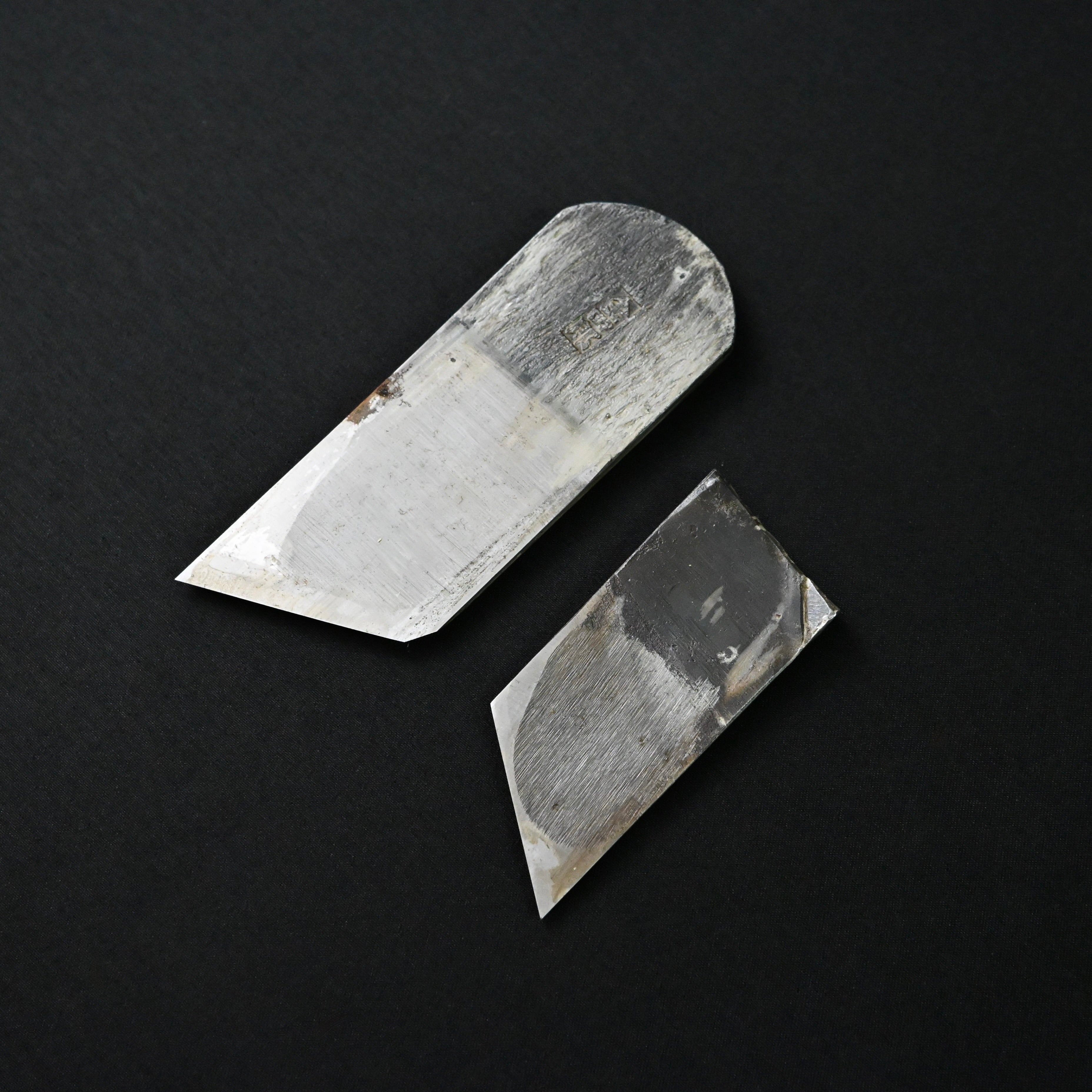 Old stock Kinshirou Rabbet Plane(Kiwa-Kanna) by Noboru Kuriyama right Side 掘り出し物 栗山昇作 金四郎 際鉋 右