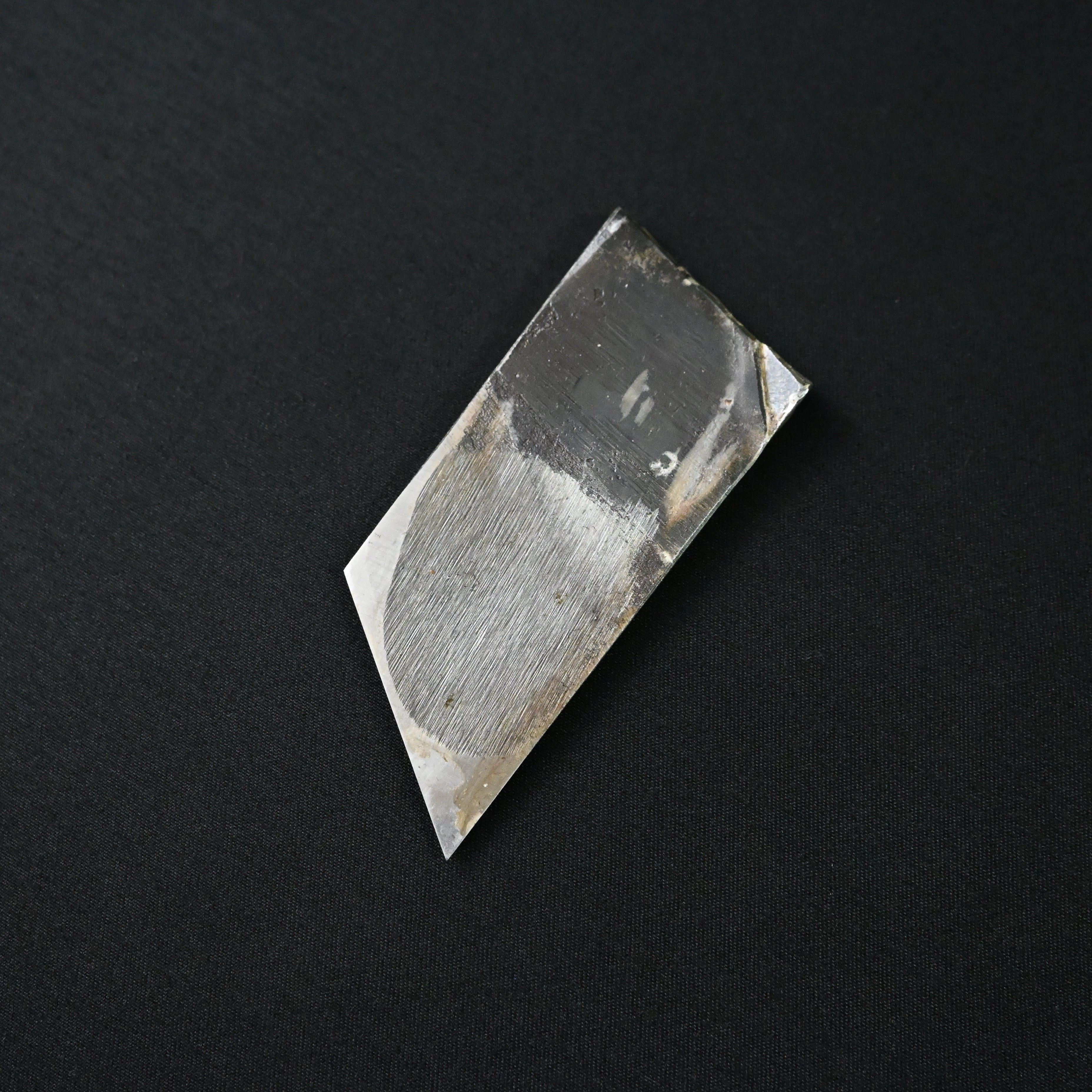 Old stock Kinshirou Rabbet Plane(Kiwa-Kanna) by Noboru Kuriyama right Side 掘り出し物 栗山昇作 金四郎 際鉋 右