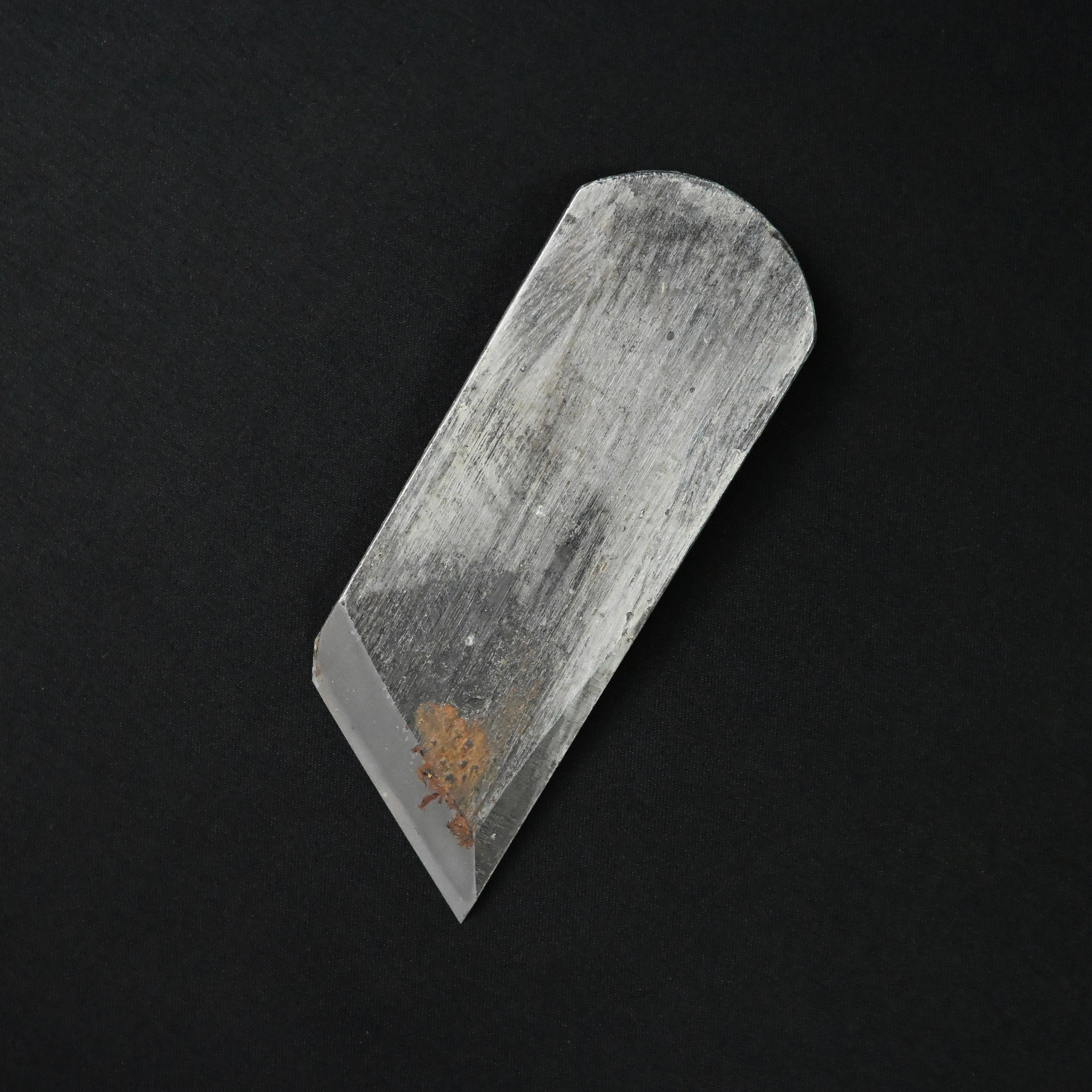 Old stock Kinshirou Rabbet Plane(Kiwa-Kanna) by Noboru Kuriyama right Side 掘り出し物 栗山昇作 金四郎 際鉋 右