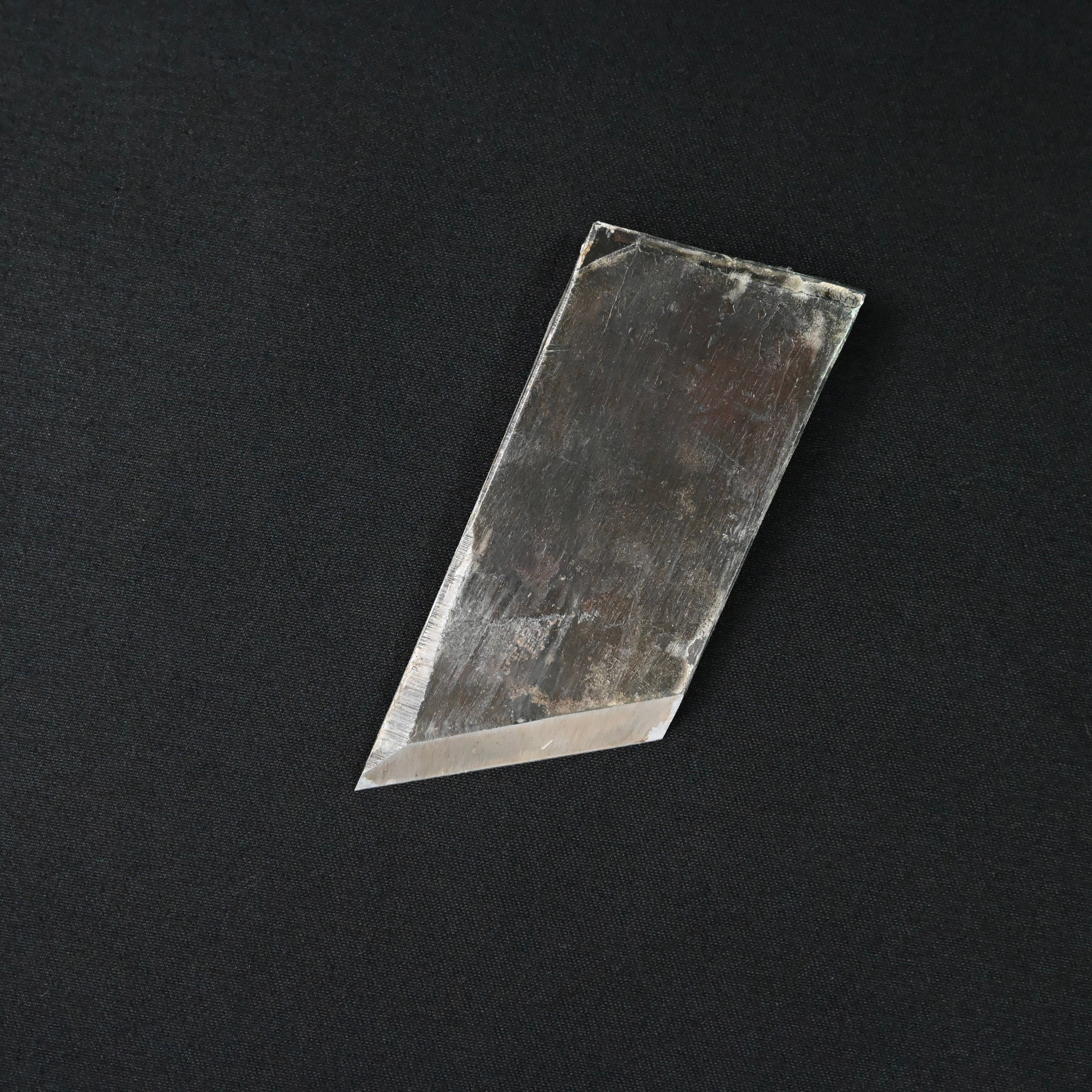 Old stock Kinshirou Rabbet Plane(Kiwa-Kanna) by Noboru Kuriyama right Side 掘り出し物 栗山昇作 金四郎 際鉋 右