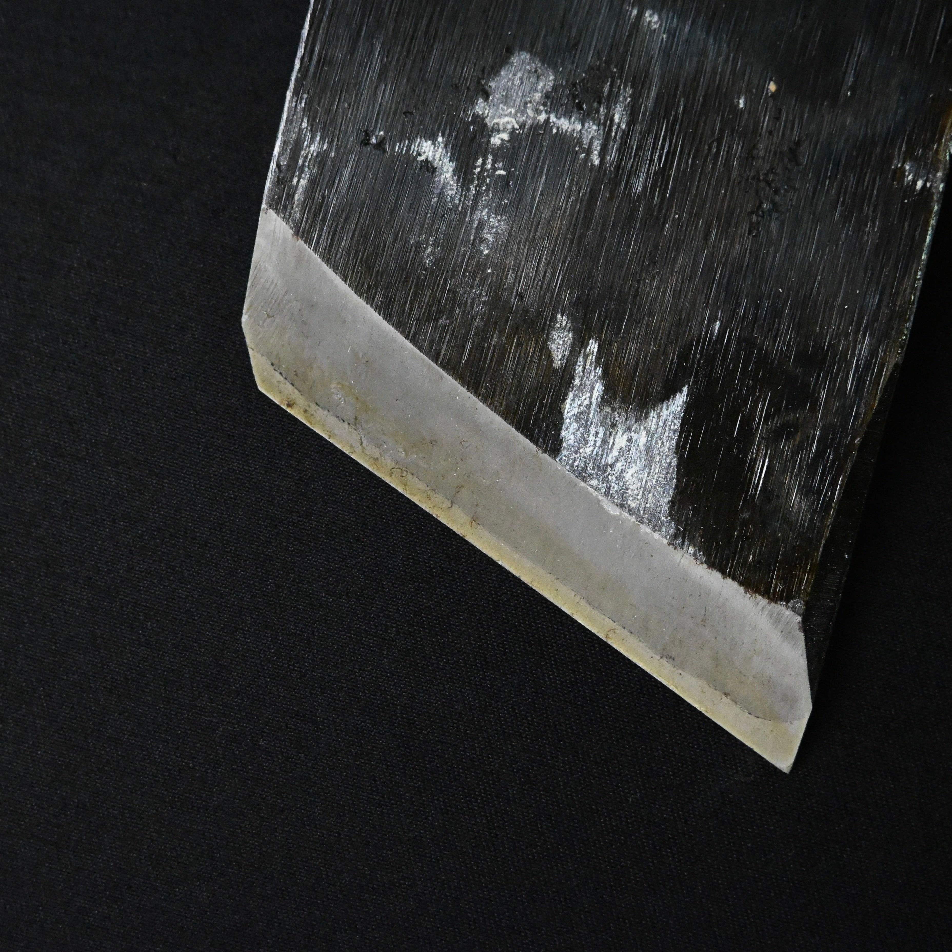 Old stock Etsuei Rabbet Plane with Blue steel 掘り出し物 侊英 際鉋 青紙鋼