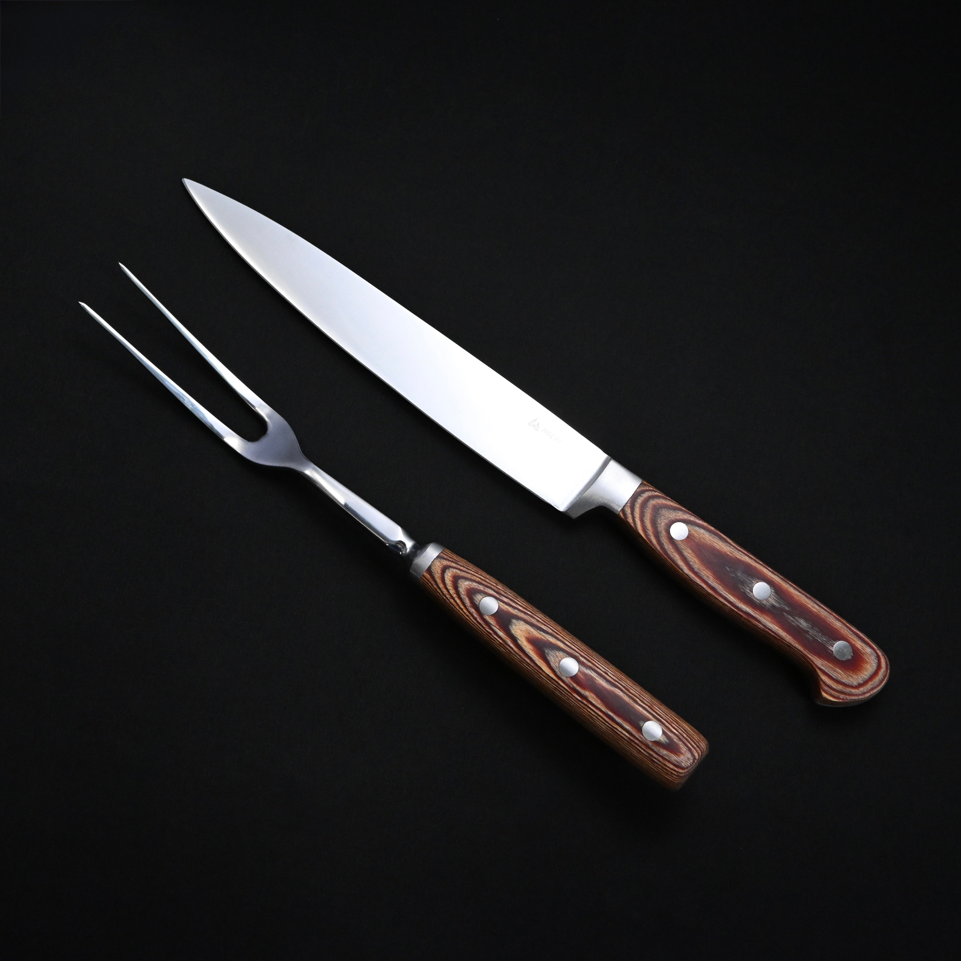 豊栄 カービングナイフ&フォーク HOUEI Carving Knife & Fork