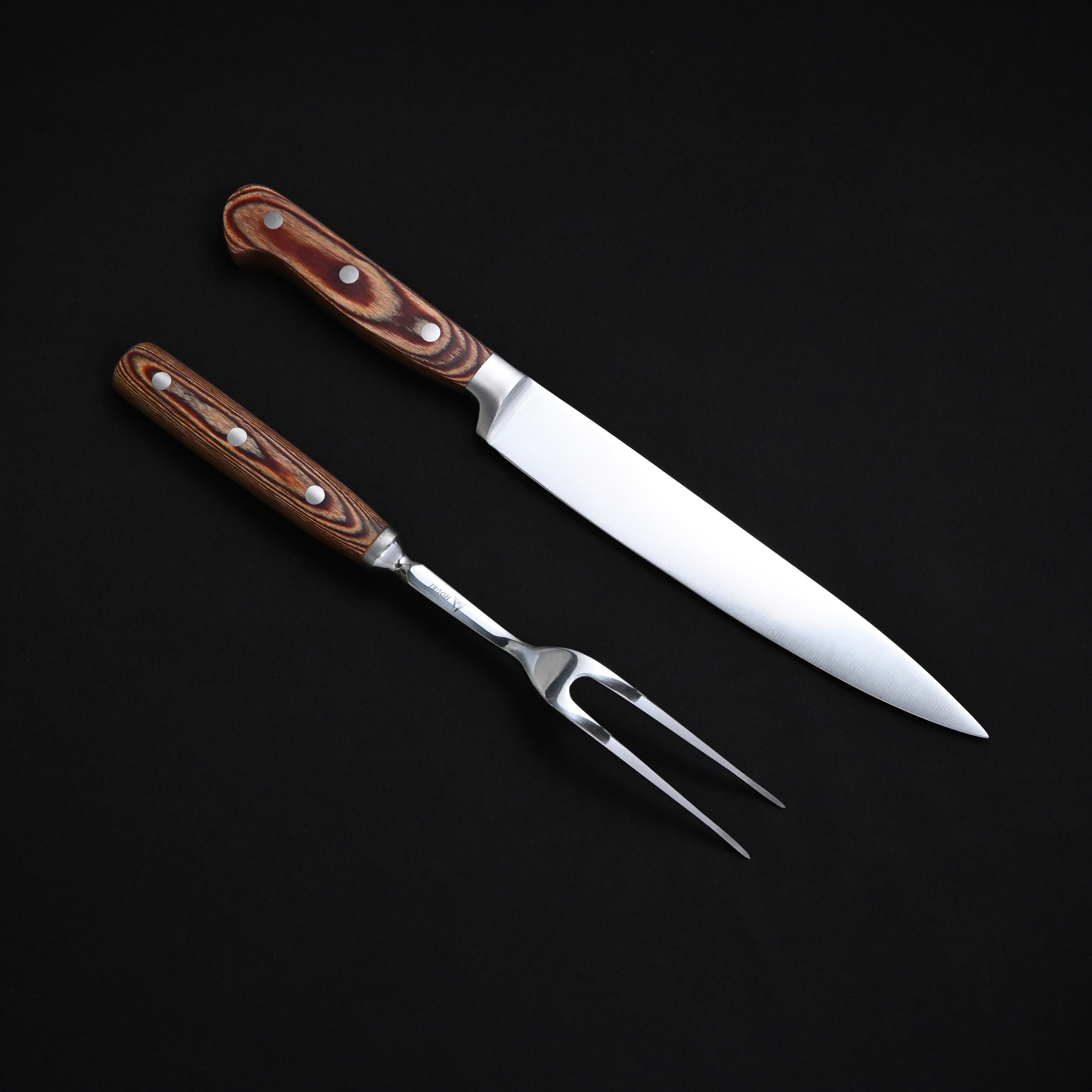 豊栄 カービングナイフ&フォーク HOUEI Carving Knife & Fork