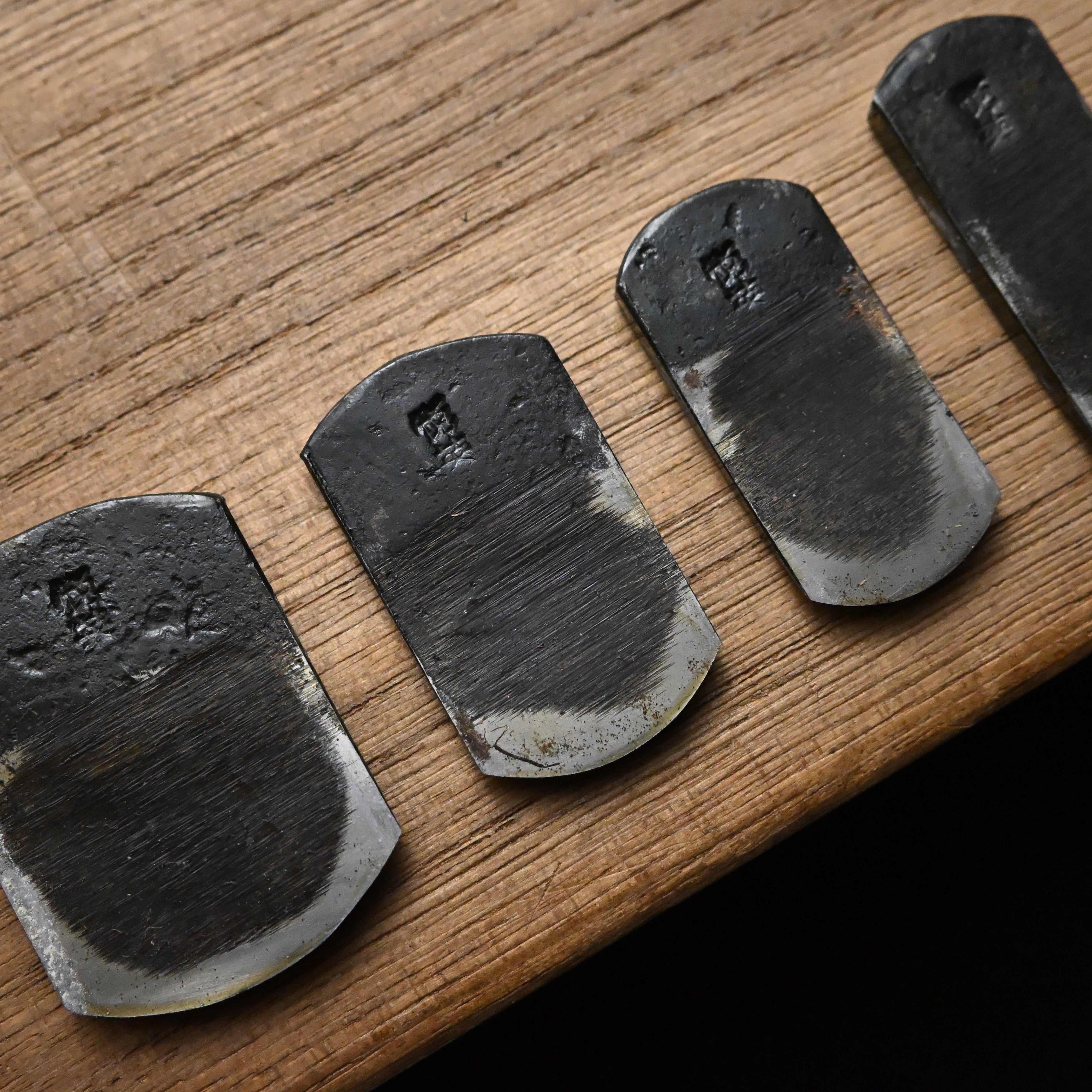 掘出し物 悦英 極豆外丸組鉋 5本組 Old stock Etsuei Small Round Plane set (Sotomaru) 5pc